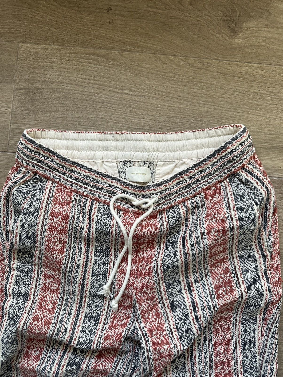 Aime Leon Dore Aimé Leon Dore Striped Drawstring Pant Size US 28 / EU 44 - 2 Thumbnail