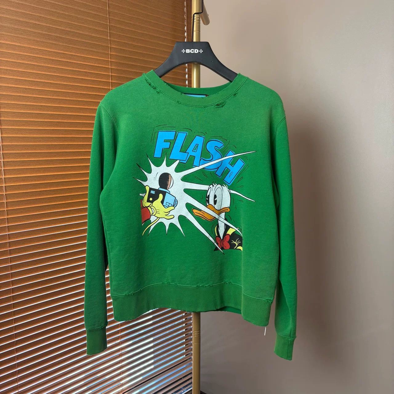 Gucci GUCCI x Disney Donald Duck Print Sweatshirt Size US S / EU 44-46 / 1 - 1 Thumbnail