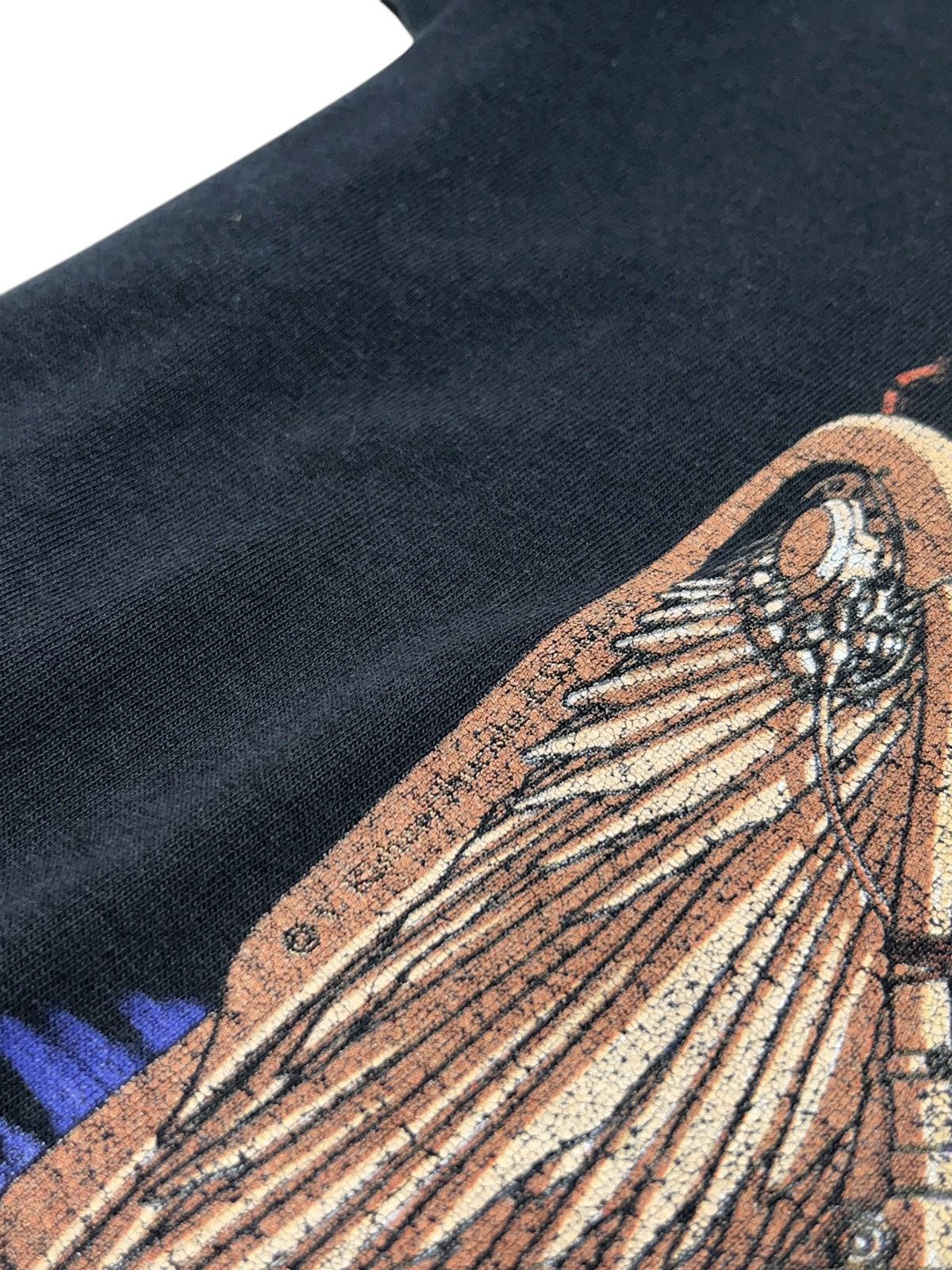 Anime Vintage 90s Alita Battle Angel Gunnm Anime T-shirt Ghost Size US L / EU 52-54 / 3 - 6 Thumbnail