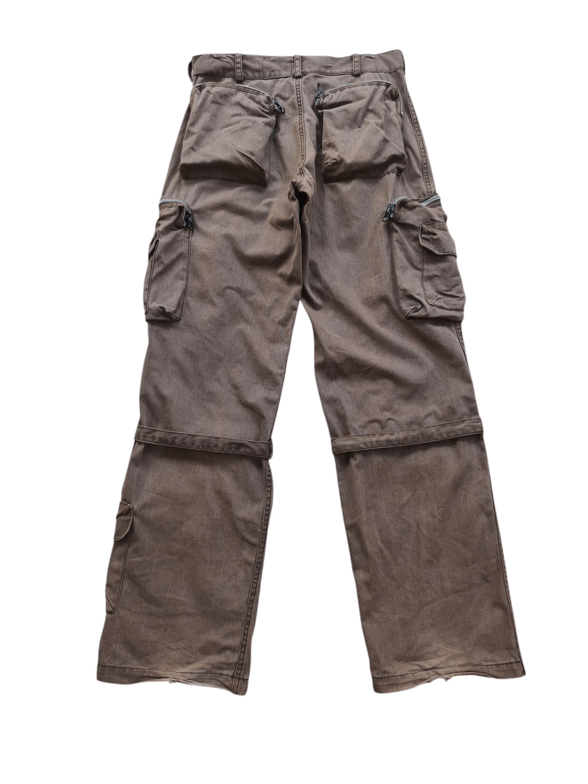Issey Miyake Issey Miyake tete homme cargo bondage pants Size US 30 / EU 46 - 6 Thumbnail