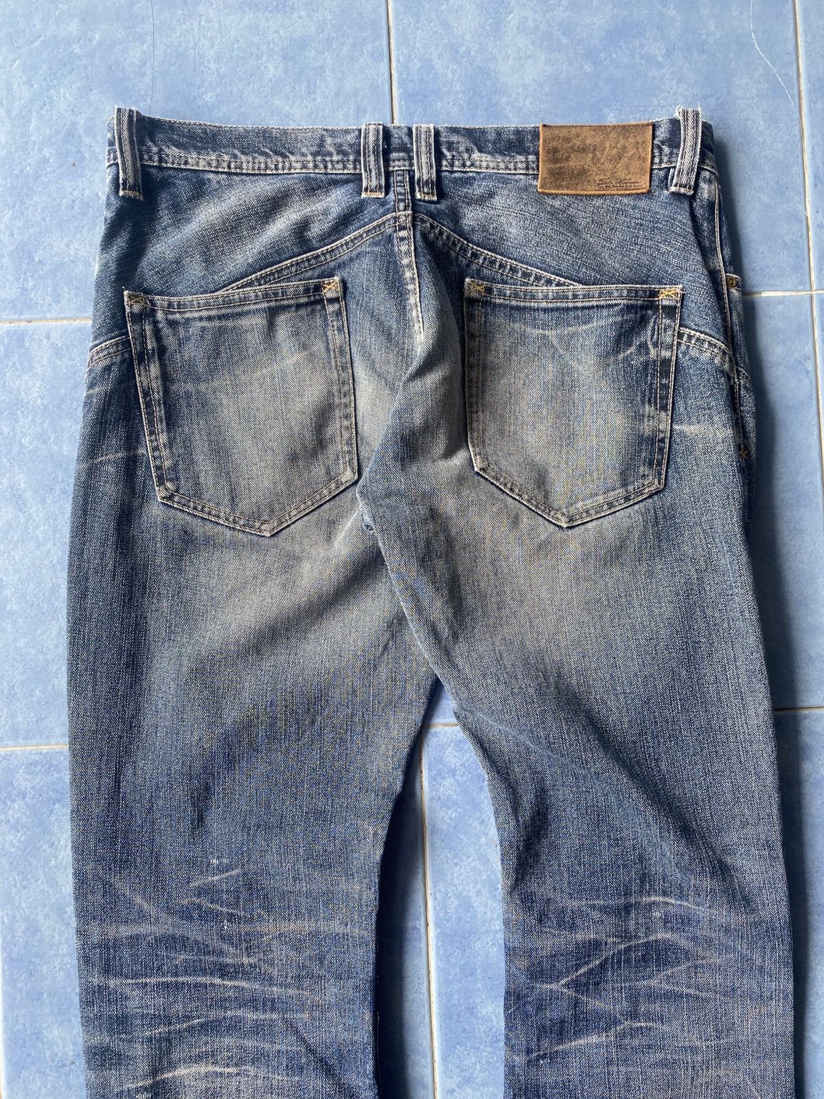 Issey Miyake Issey Miyake Tete Homme Flared Jeans Size US 33 - 7 Thumbnail
