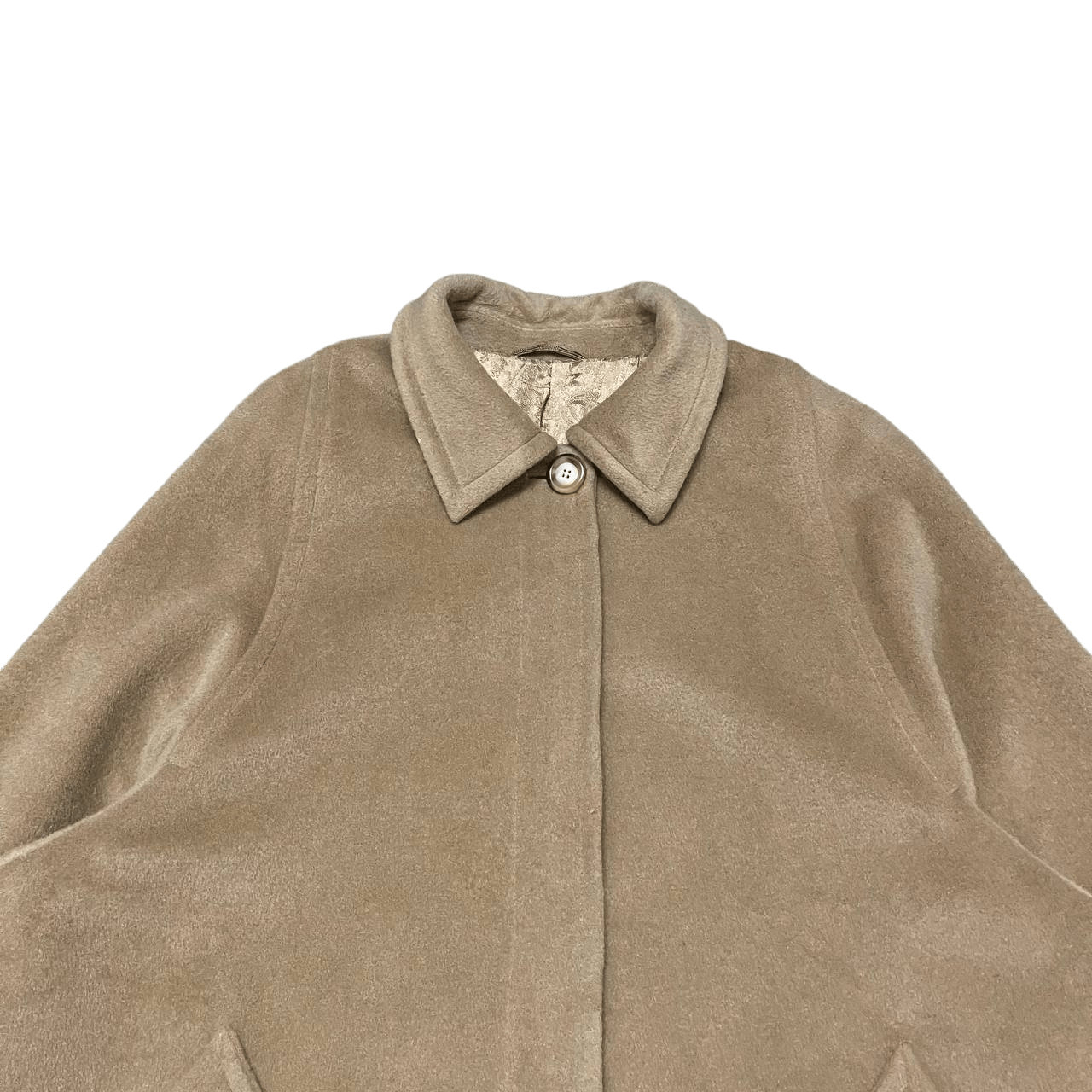 Autumn Cashmere Vintage Marina Rinaldi Made in Italy Wool Cashmere OverCoat Size US L / EU 52-54 / 3 - 2 Thumbnail