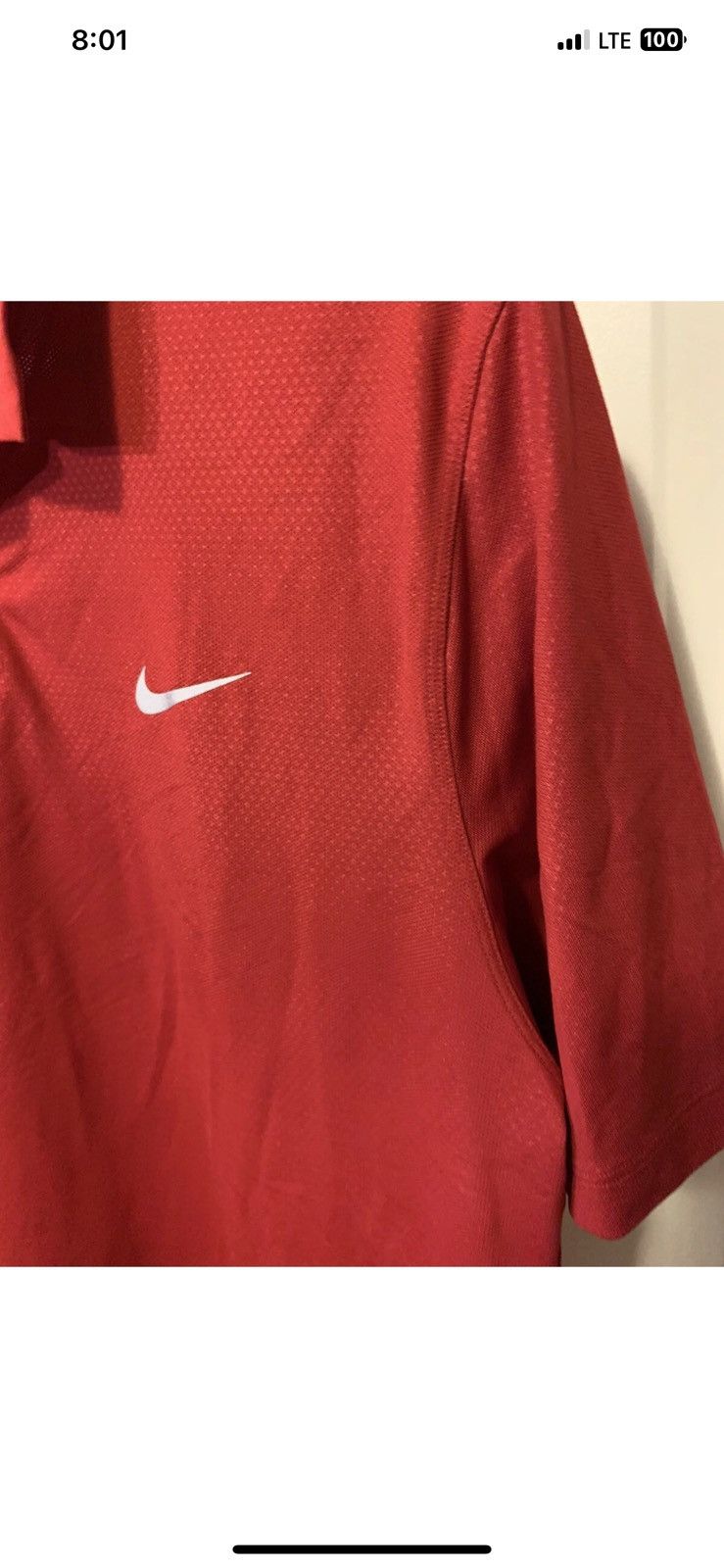 Nike × Tiger Woods Nike mens sz s polo red San Antonio Scorpions tiger woods Size US S / EU 44-46 / 1 - 6 Thumbnail
