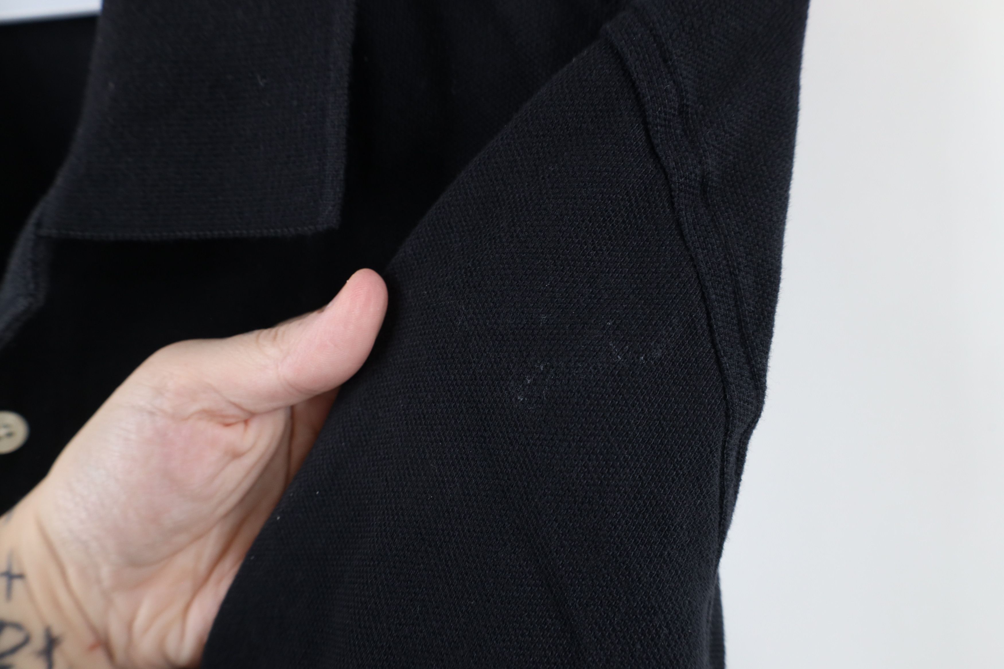 Brooks Brothers Vintage 90s Brooks Brothers Pique Cotton Polo Shirt Black Size US L / EU 52-54 / 3 - 7 Thumbnail