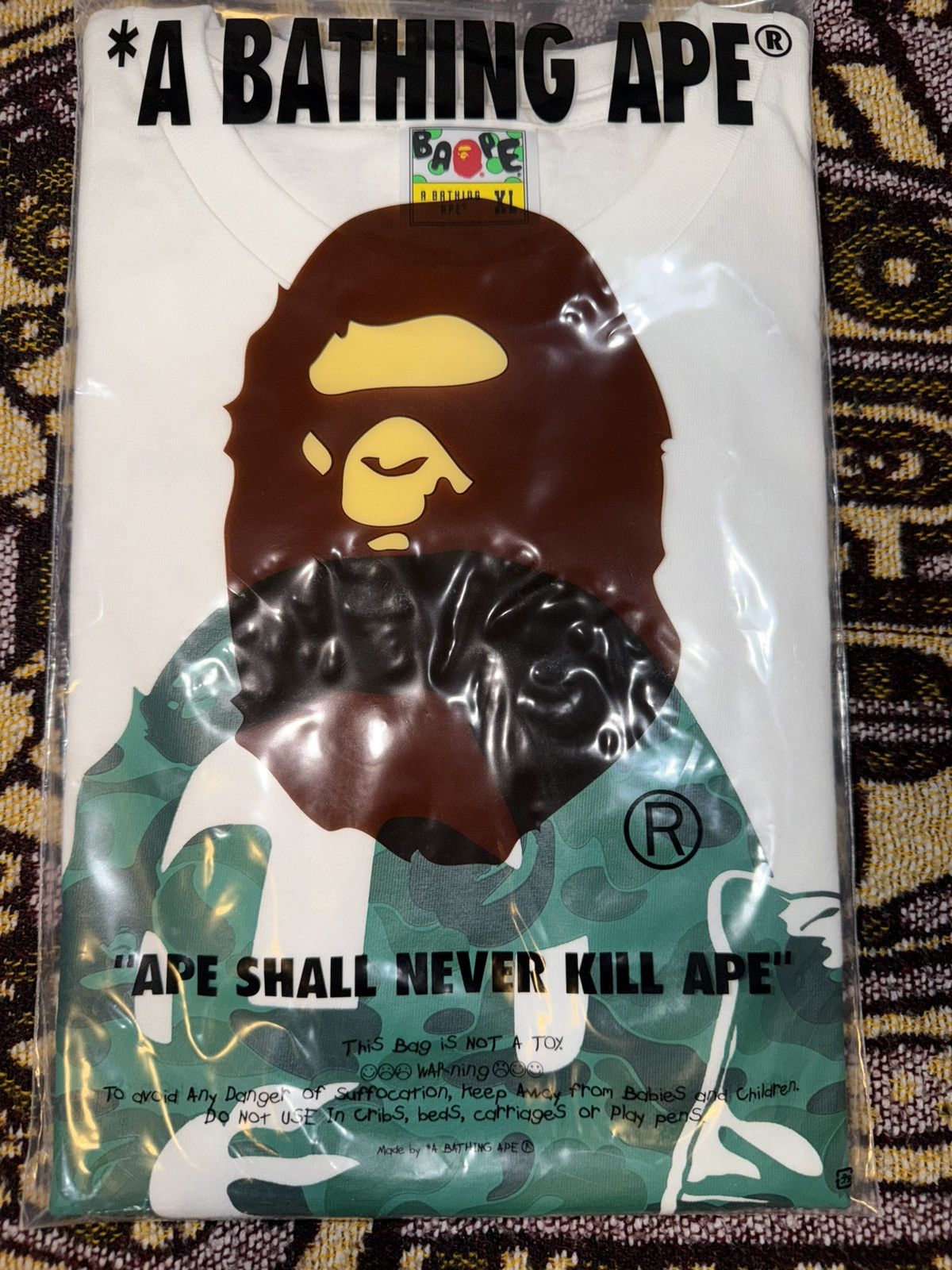 Bape BAPE JAPAN EXCLUSIVE TEE Size US XL / EU 56 / 4 - 2 Thumbnail
