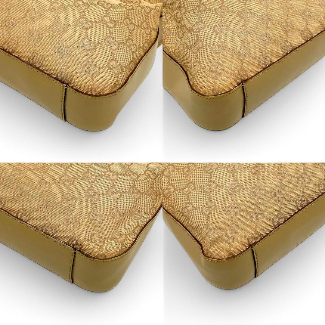 Gucci Gucci - Handbag Beige Leather Shoulder Bag GG Monogram Size ONE SIZE - 5 Thumbnail
