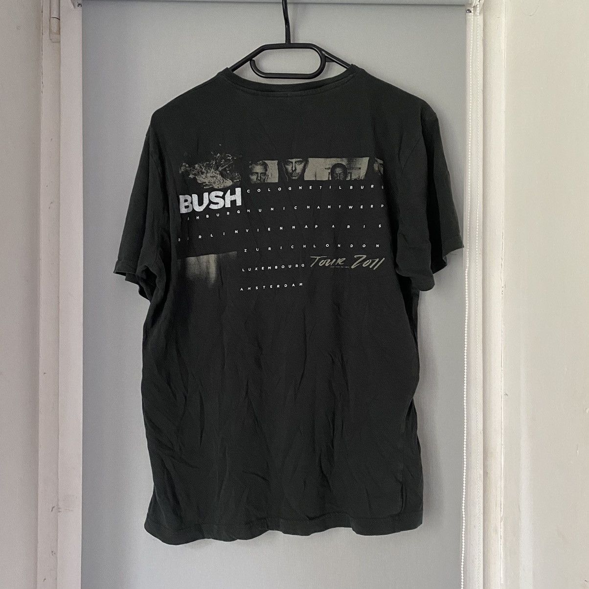 Band Tees BUSH BAND TOUR 2011 PROMO T SHIRT Size US M / EU 48-50 / 2 - 2 Thumbnail