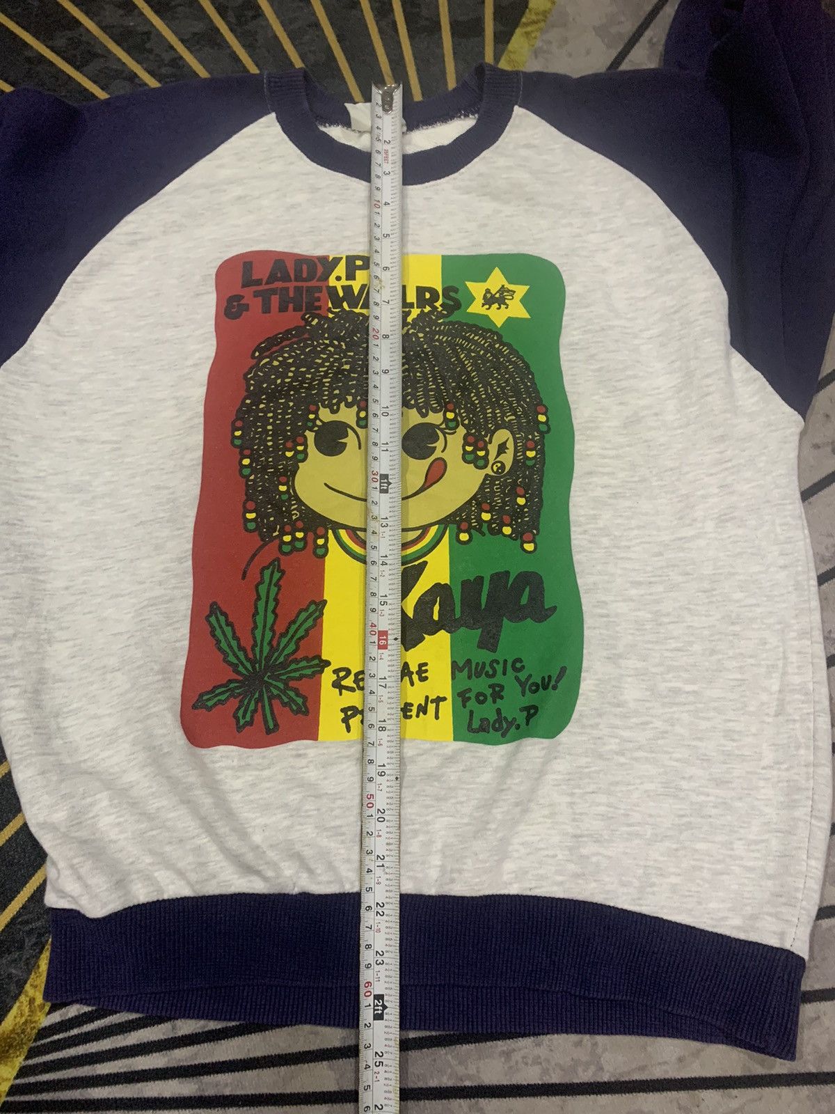 Other × Vintage VINTAGE!! Sweatshirt RASTA Reggae Size US M / EU 48-50 / 2 - 7 Thumbnail