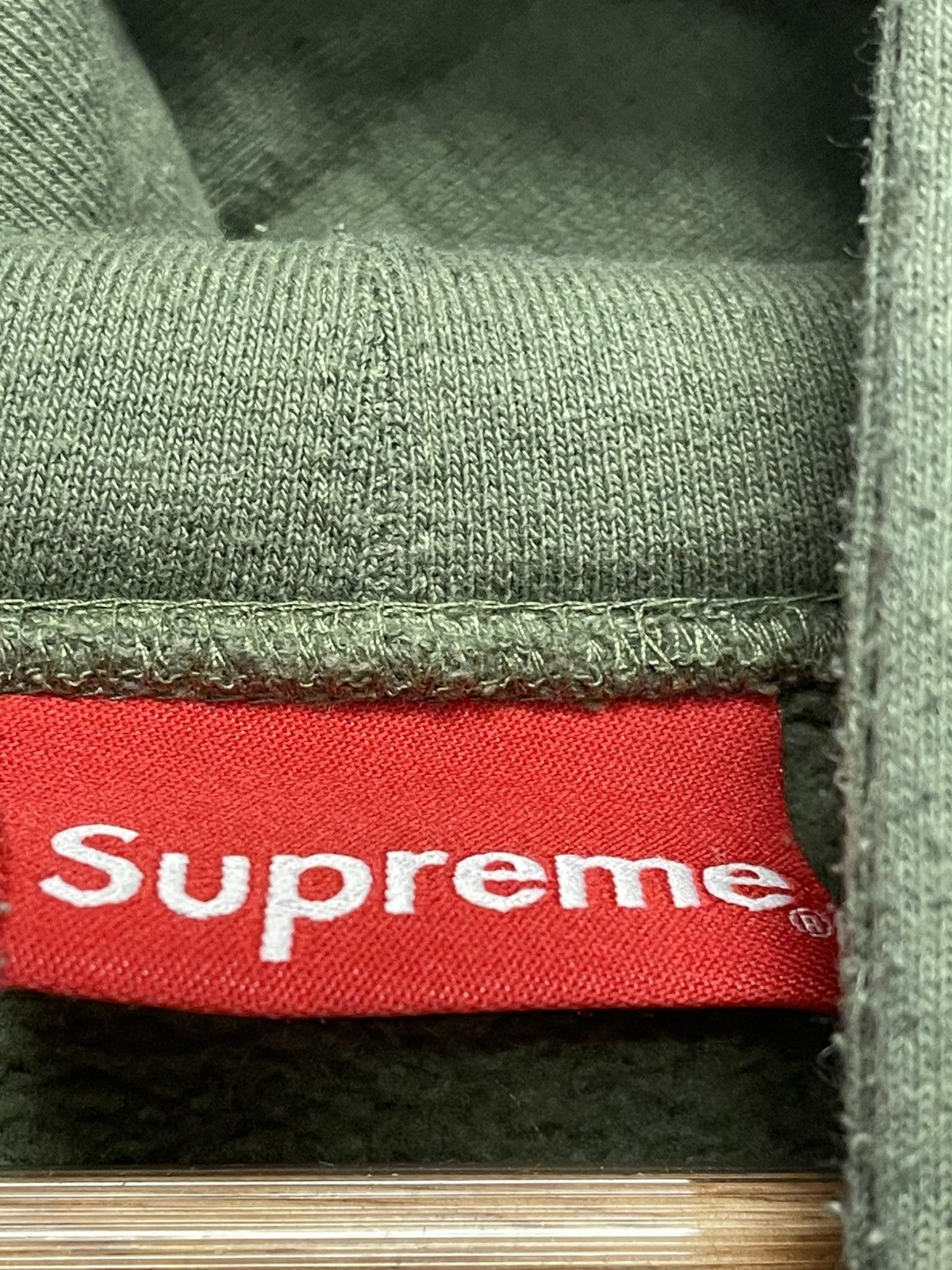 Supreme Size L - Supreme Laser Cut S Logo Hoodie Olive Green Size US L / EU 52-54 / 3 - 7 Thumbnail