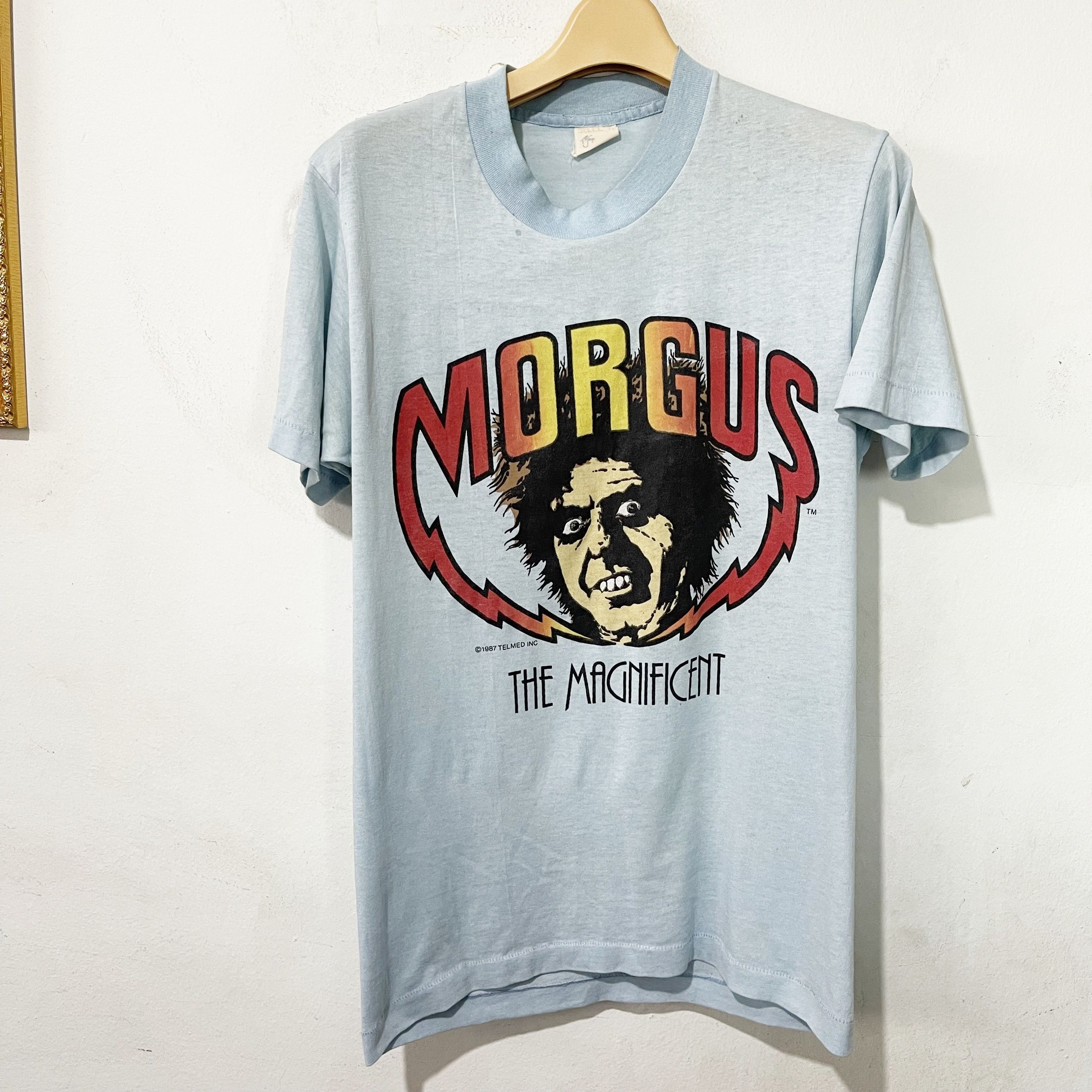 Vintage Vintage 1987 Morgus The Magnificent Shirt Size US S / EU 44-46 / 1 - 1 Thumbnail
