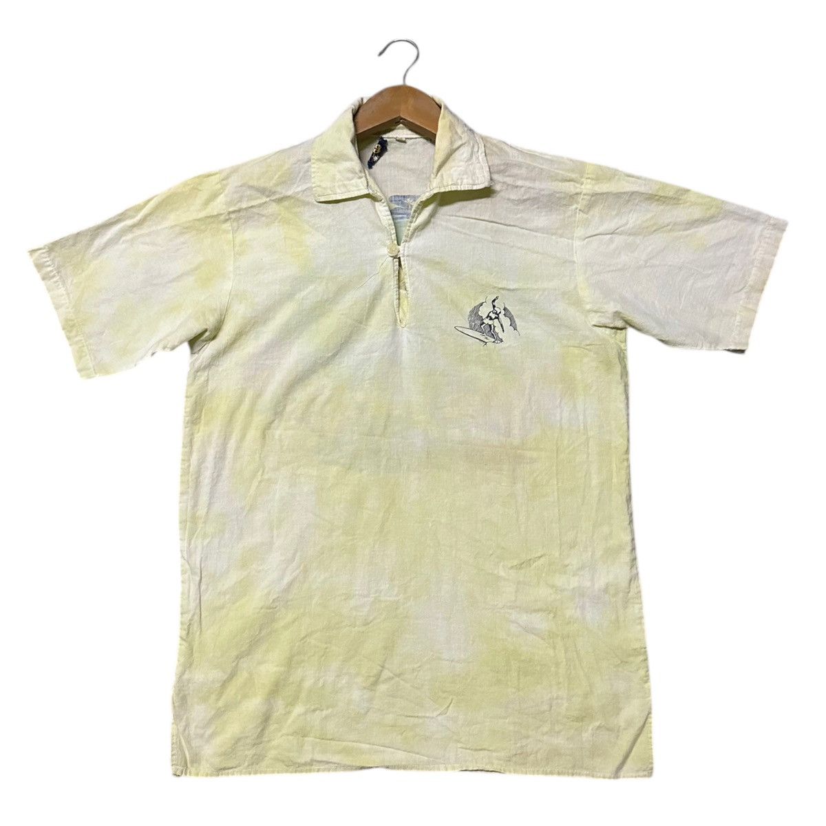 Sun Surf Vintage 80s Surf California tye dye backhit shirt Size US M / EU 48-50 / 2 - 3 Thumbnail