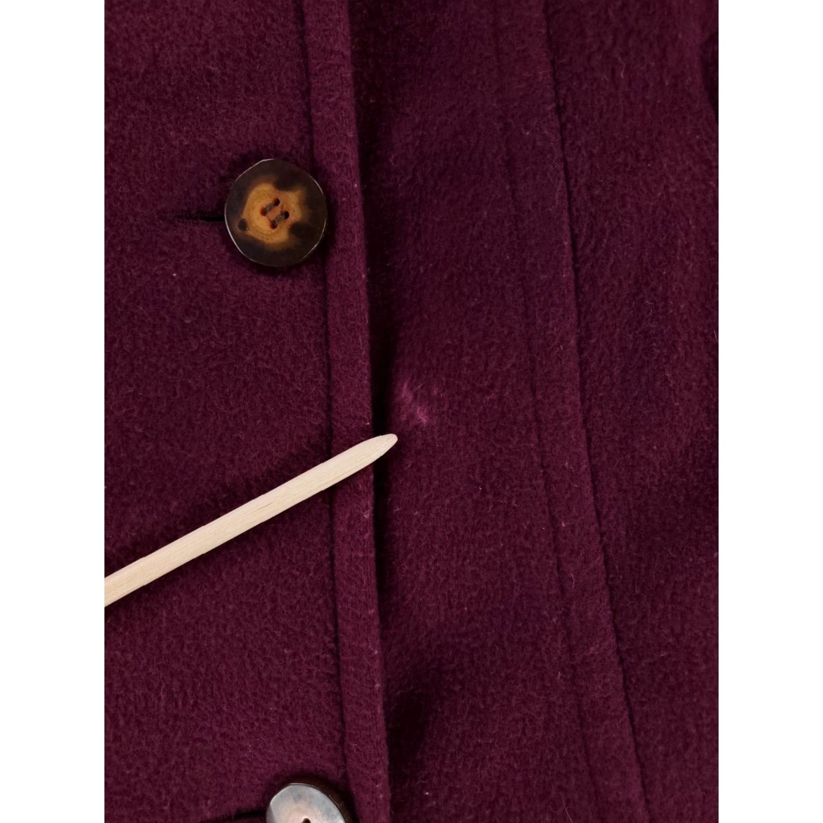 Vintage VINTAGE LL Bean Jacket Womens S Overcoat Wool Nylon Alpaca Purple Purple 80s Coat Small Imperfection Women S Size S / US 4 / IT 40 - 2 Thumbnail