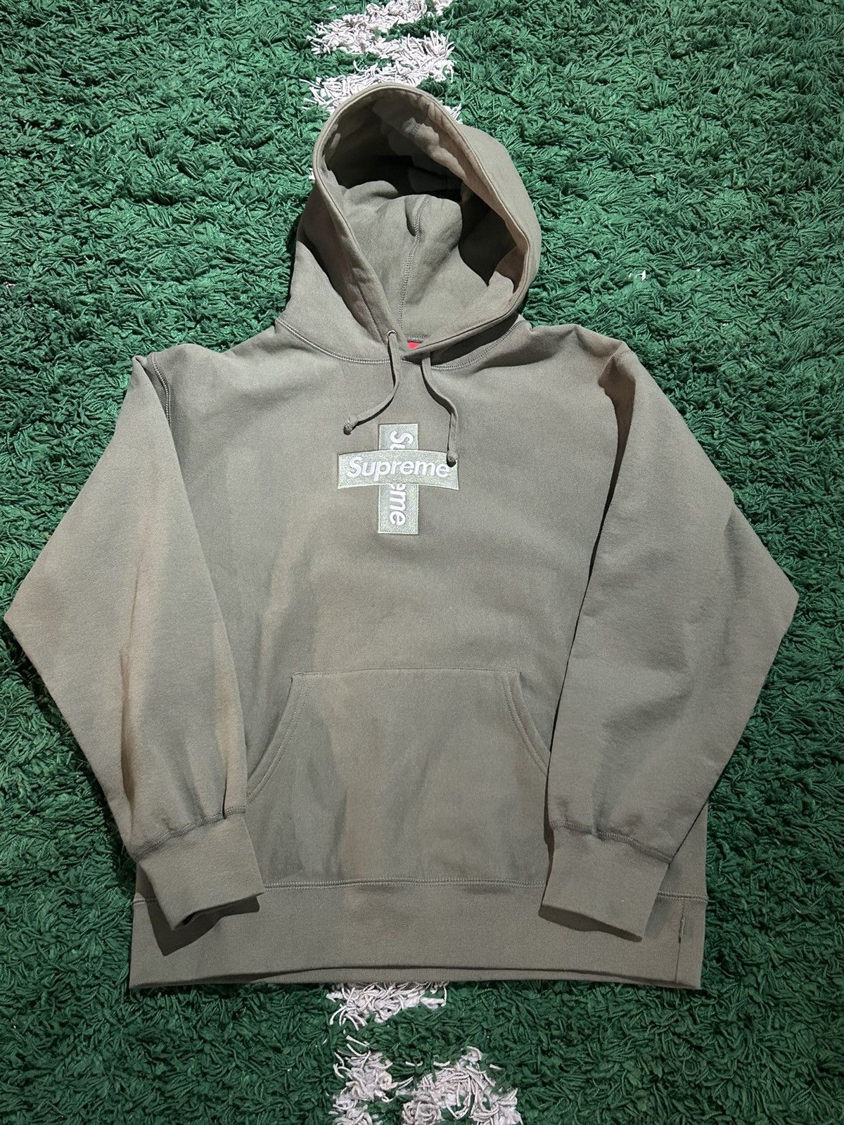 Supreme Supreme Olive Cross Bogo Size Large | Grailed