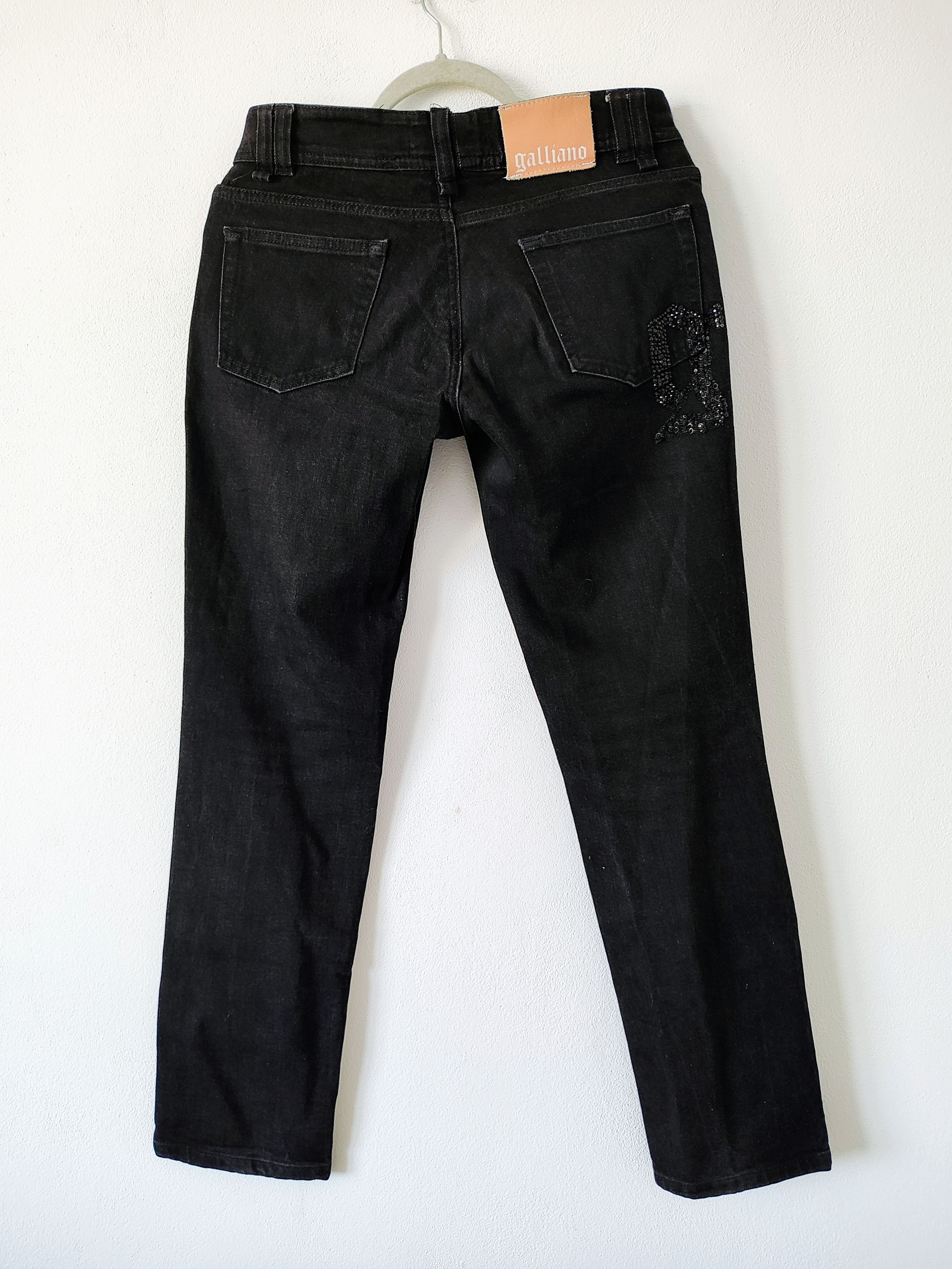 John Galliano G LOGO JEANS Size US 31 - 3 Thumbnail