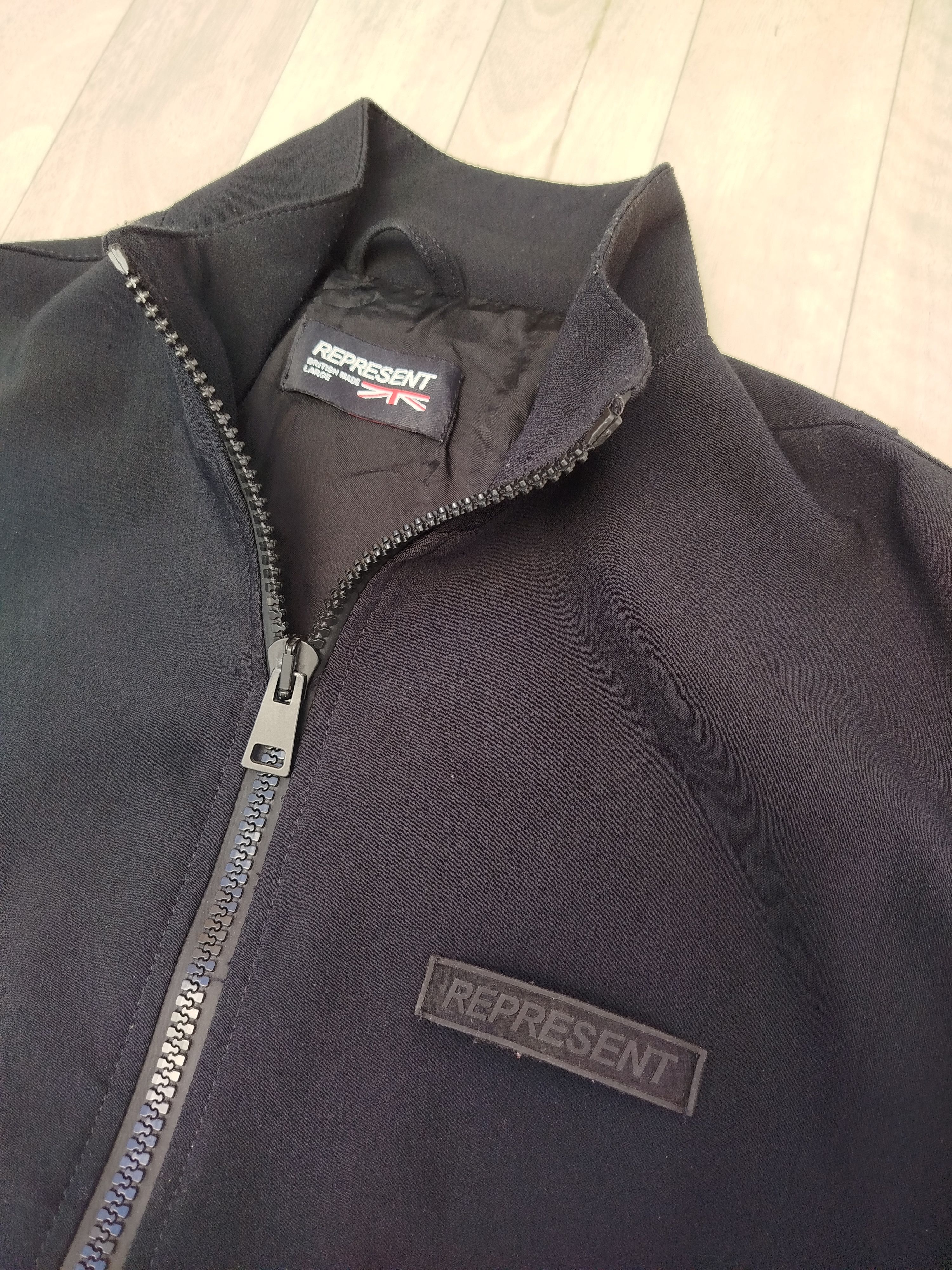 Represent Clo. Represent Black GB Union Jack Zip Track Jacket 2018 Size US L / EU 52-54 / 3 - 5 Thumbnail