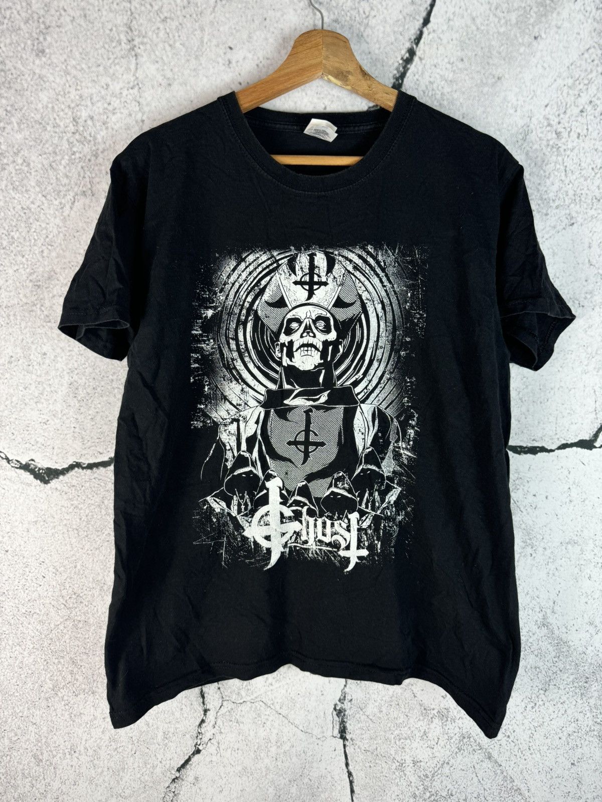 Band Tees 2019 Ghost Rock black metal Band Black Tee Size US M / EU 48-50 / 2 - 1 Thumbnail