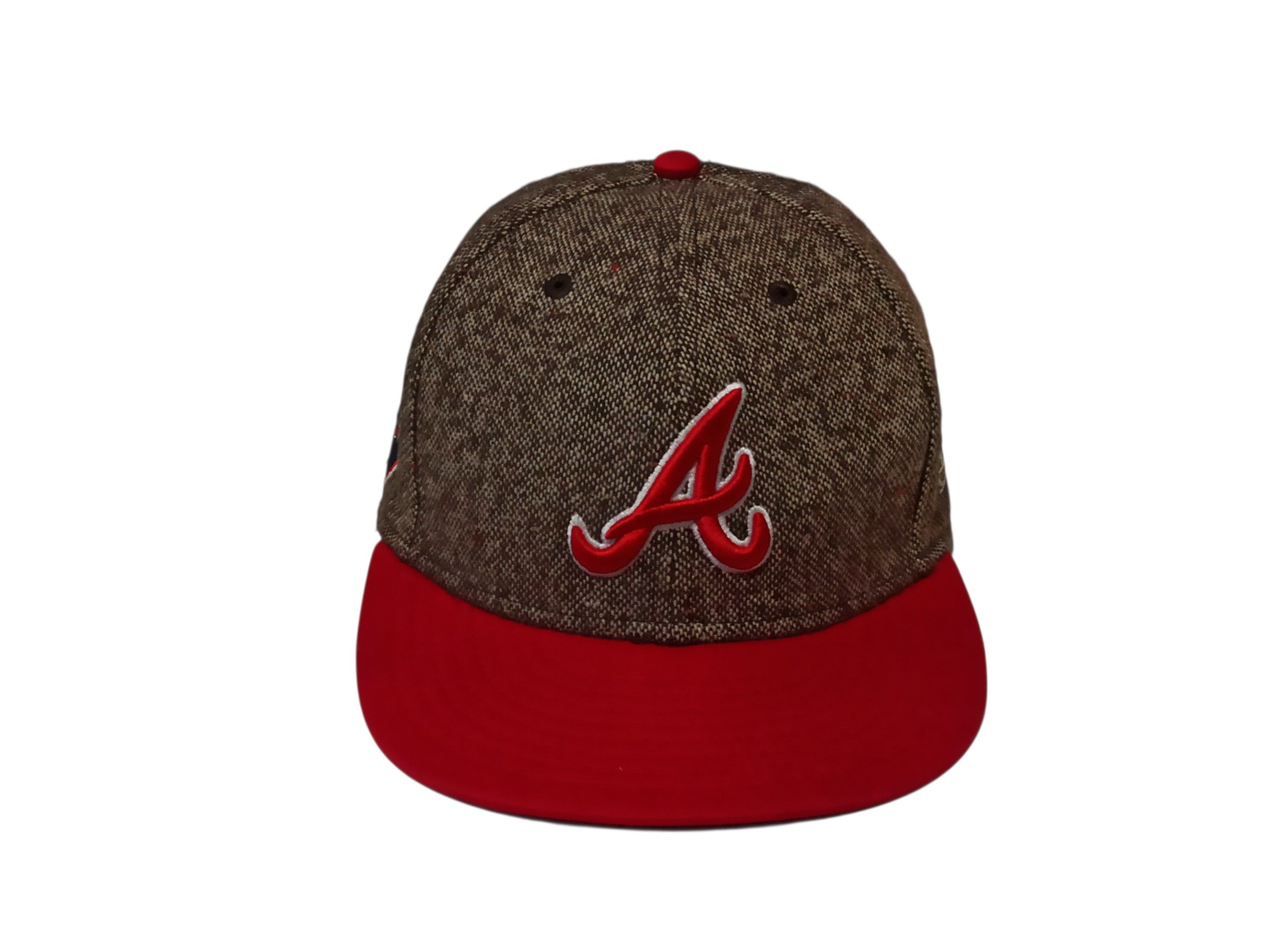 New Era New Era Atlanta Braves 59Fifty Tweed Cap Size ONE SIZE - 3 Thumbnail