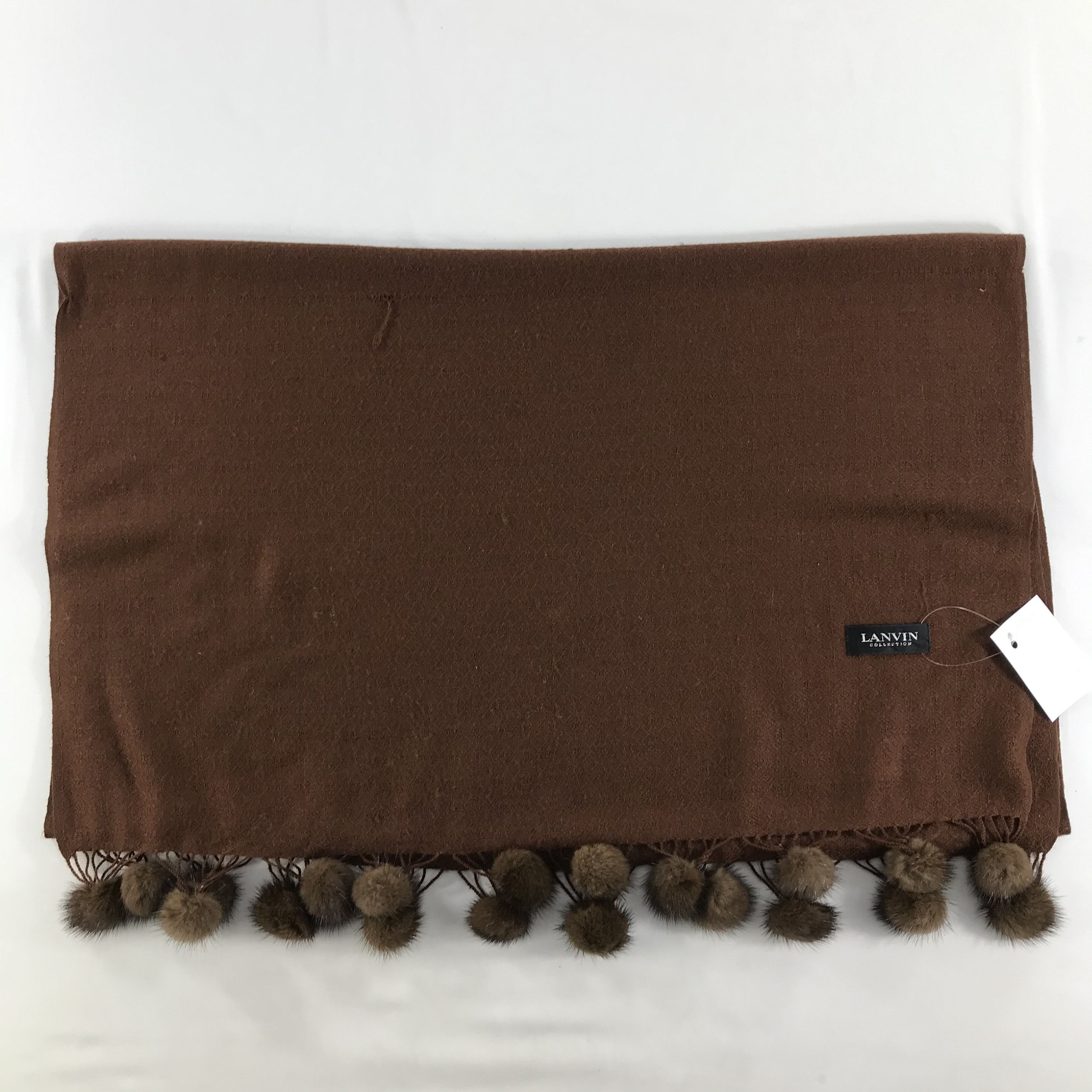 Lanvin × Vintage Lanvin Scarf / Muffler / Neckwear - WW2980 Size ONE SIZE - 2 Thumbnail