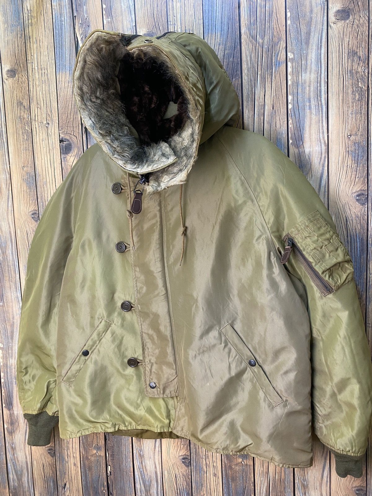 Buzz Rickson's × Toyo Enterprises Vintage red card by buzz rikson’s bomber jacket Size US M / EU 48-50 / 2 - 5 Thumbnail