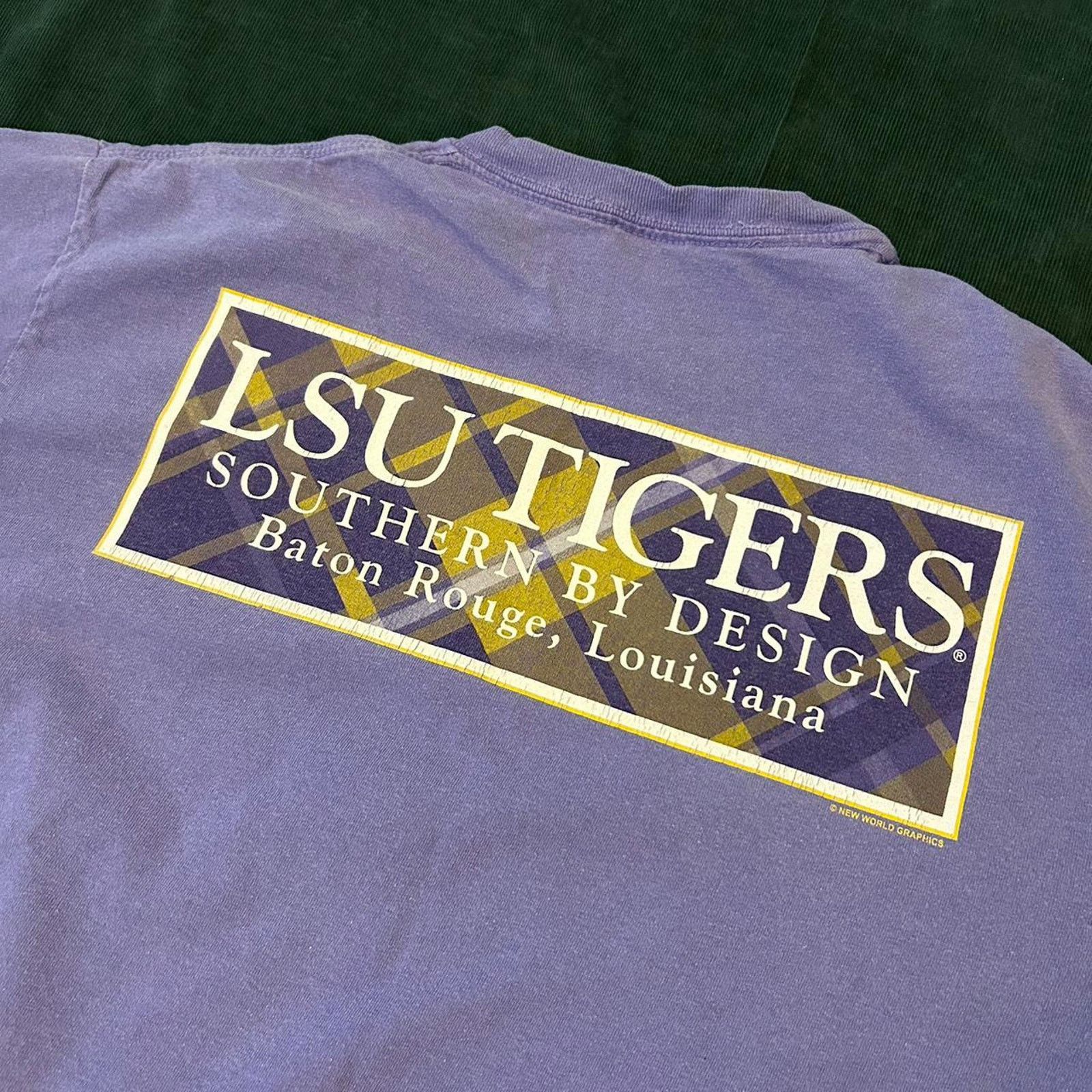 Other Vintage lsu tigers graphic tee Size US L / EU 52-54 / 3 - 4 Thumbnail