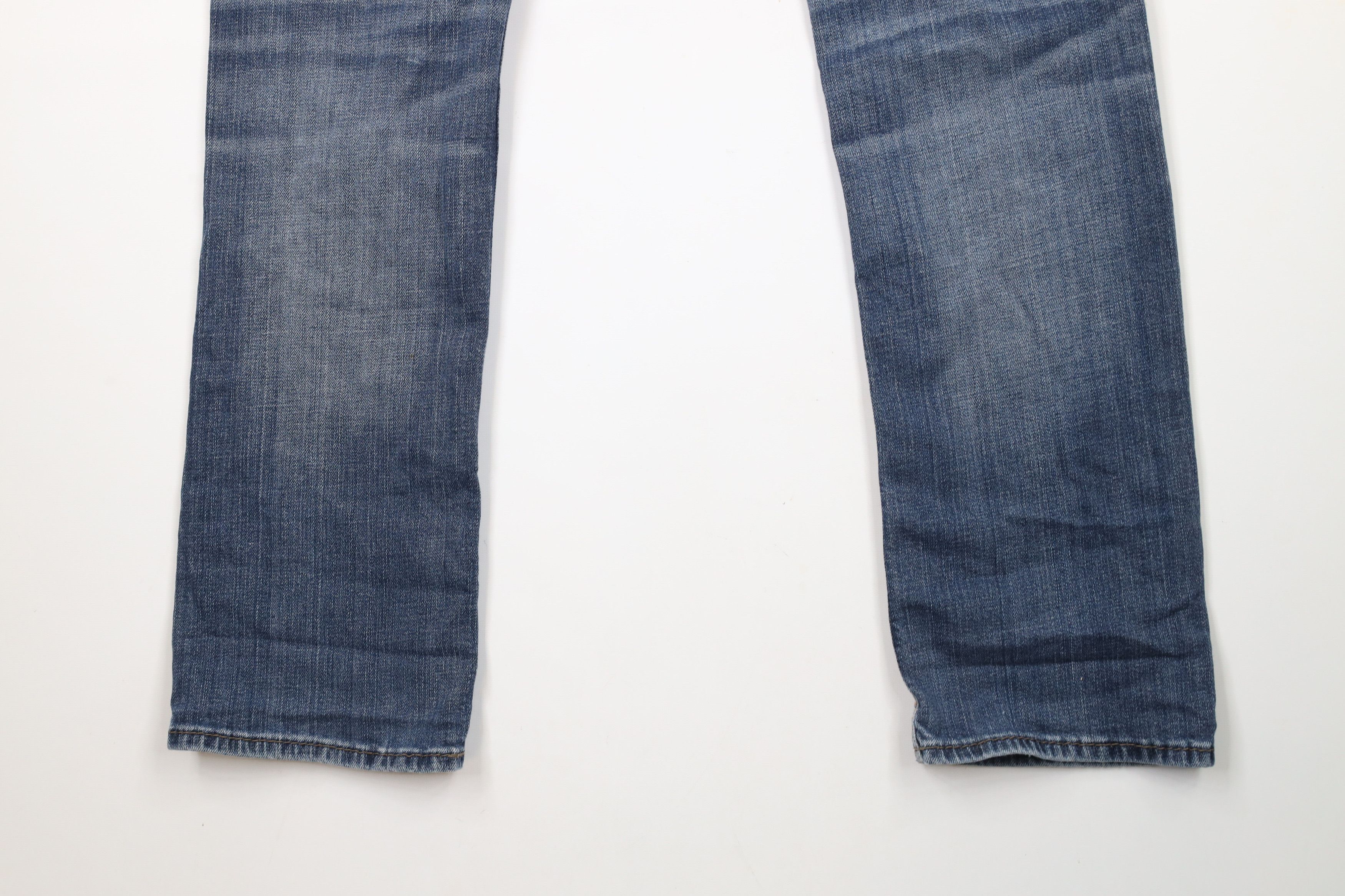 Vintage Buckle BKE Thick Stitch Jake Straight Leg Denim Jeans Blue Size US 33 - 13 Thumbnail