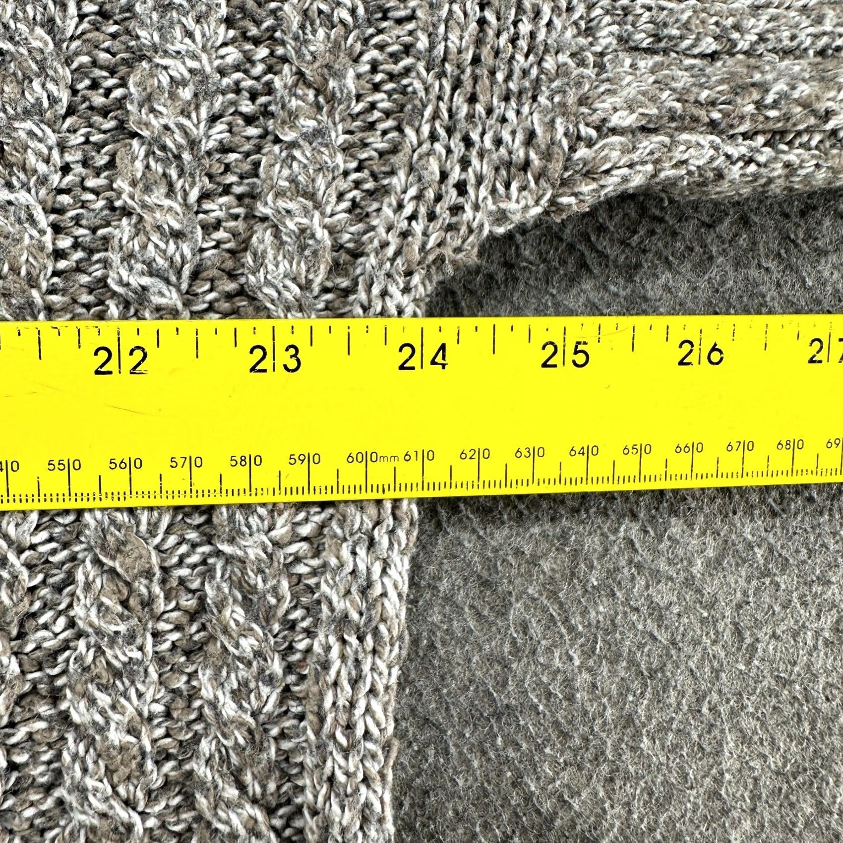 Vintage VINTAGE Structure Sweater Mens XL Brown Cable-Knit Cotton Wool Pullover 90s Season Fall Winter Men Size US XL / EU 56 / 4 - 6 Thumbnail