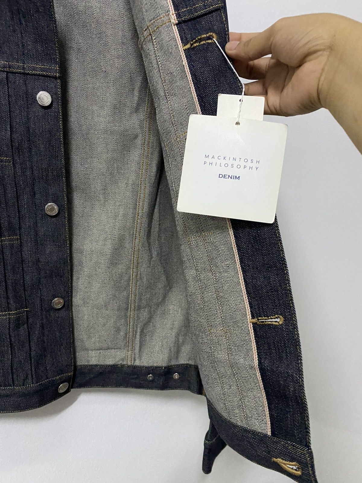 Mackintosh Type 2 Mackintosh Philosophy denim selvedge jacket Size US M / EU 48-50 / 2 - 12 Thumbnail