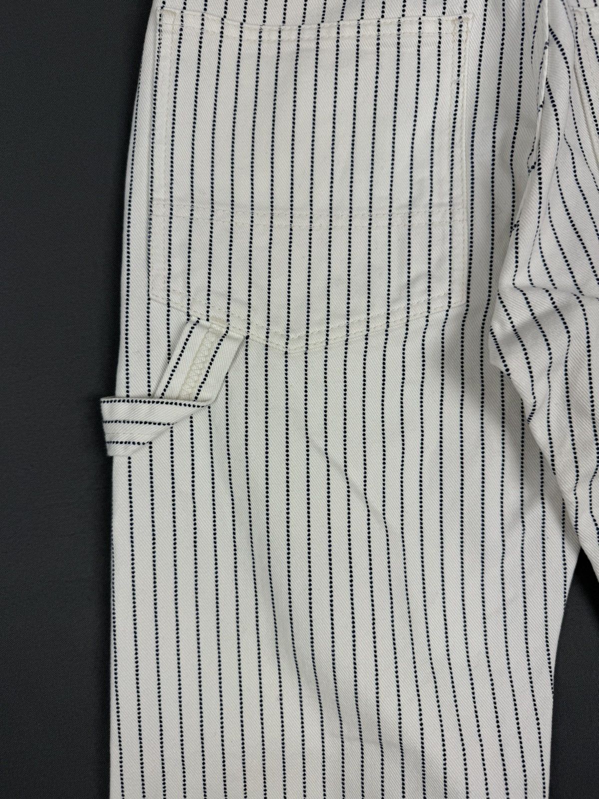 Other Iron Heart Carpenter Striped White Pants Size 29 Size US 29 - 15 Thumbnail