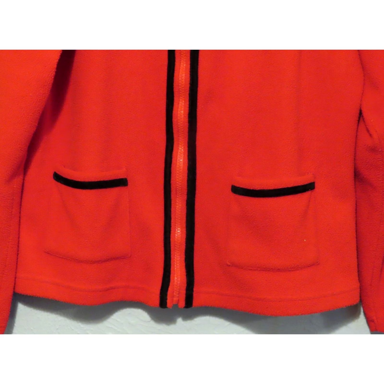 Vintage VINTAGE Decorated Originals Red Full Zip Sweater Cardinal Pinecone Womens M Size M / US 6-8 / IT 42-44 - 3 Thumbnail