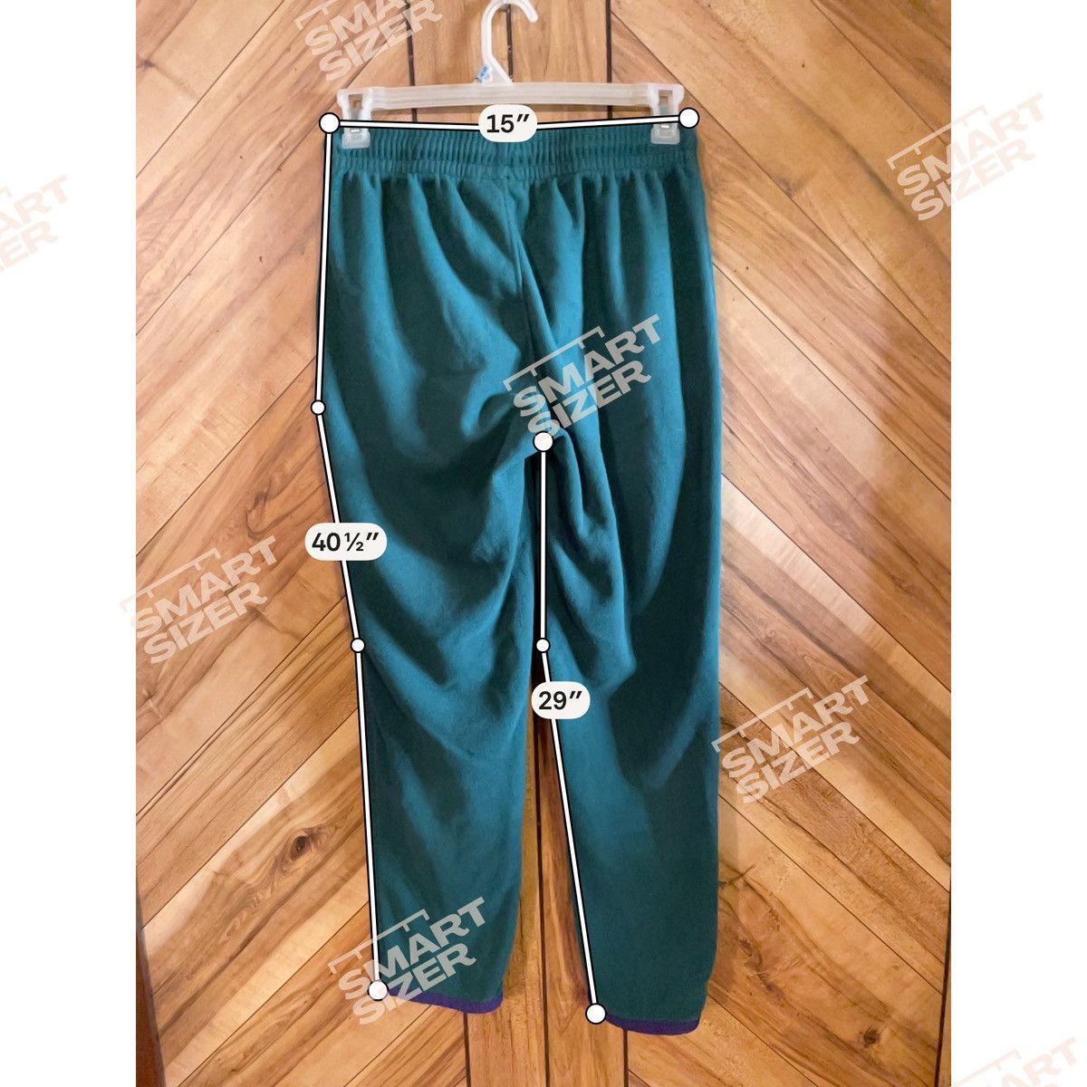 Adidas Adidas Originals Green Wander Hour Polar Fleece Pants Size US 36 / EU 52 - 9 Thumbnail
