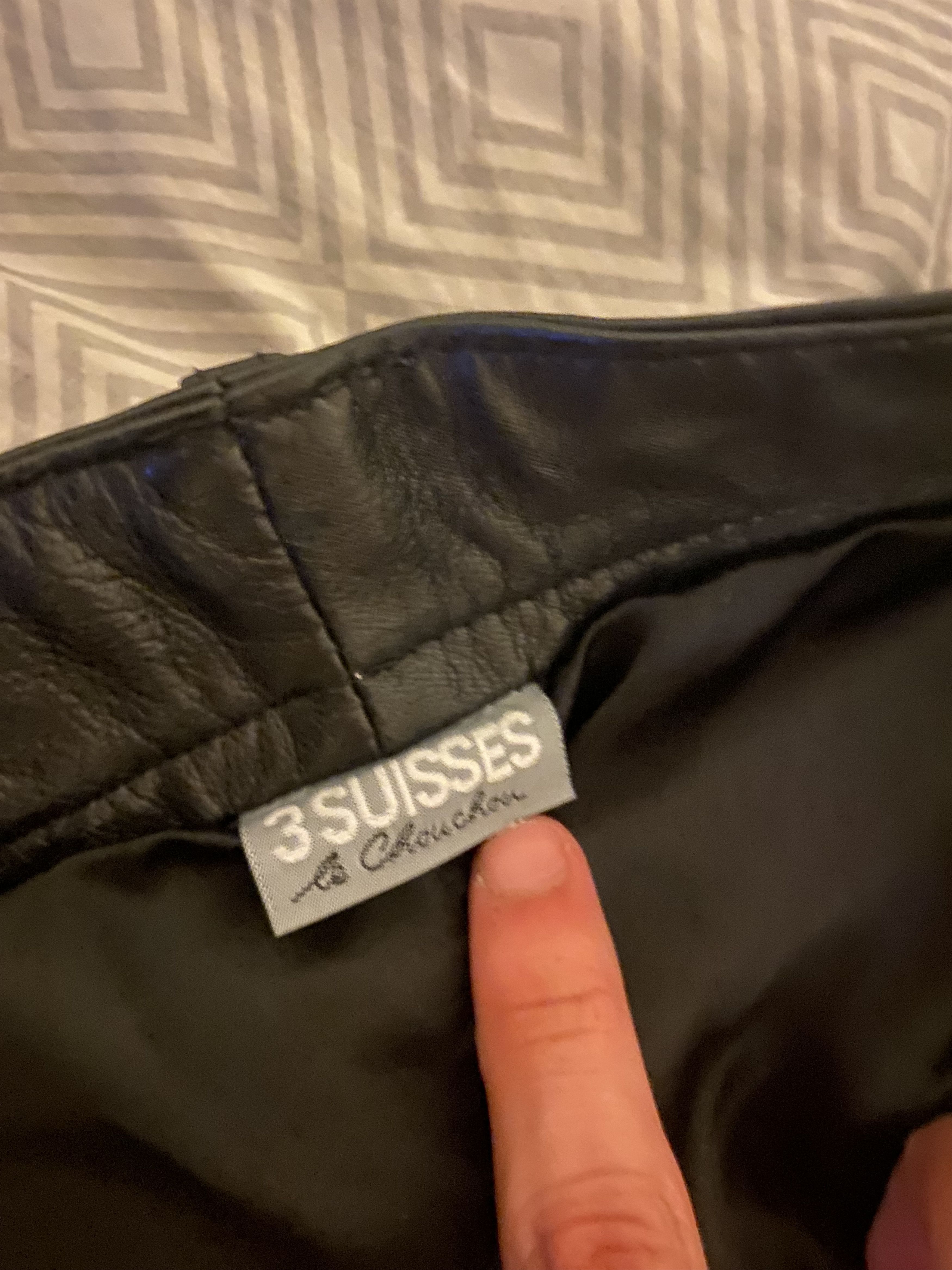 Leather × Vintage 3 Suisses Nappa Leather Pants Size 24" / US 00 / IT 34 - 2 Thumbnail