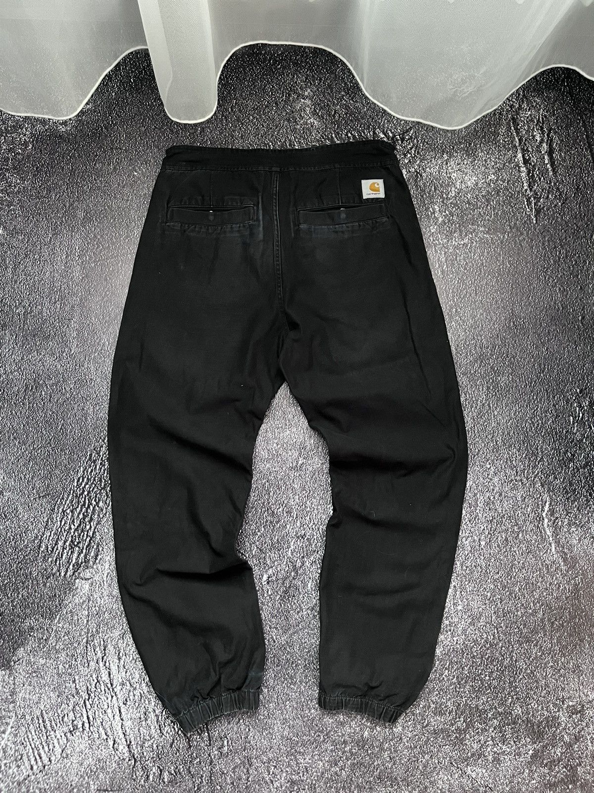 Carhartt Carhartt W.I.P Black Ripstop Marshall Jogger Sz Medium M WIP Size US 32 / EU 48 - 1 Thumbnail