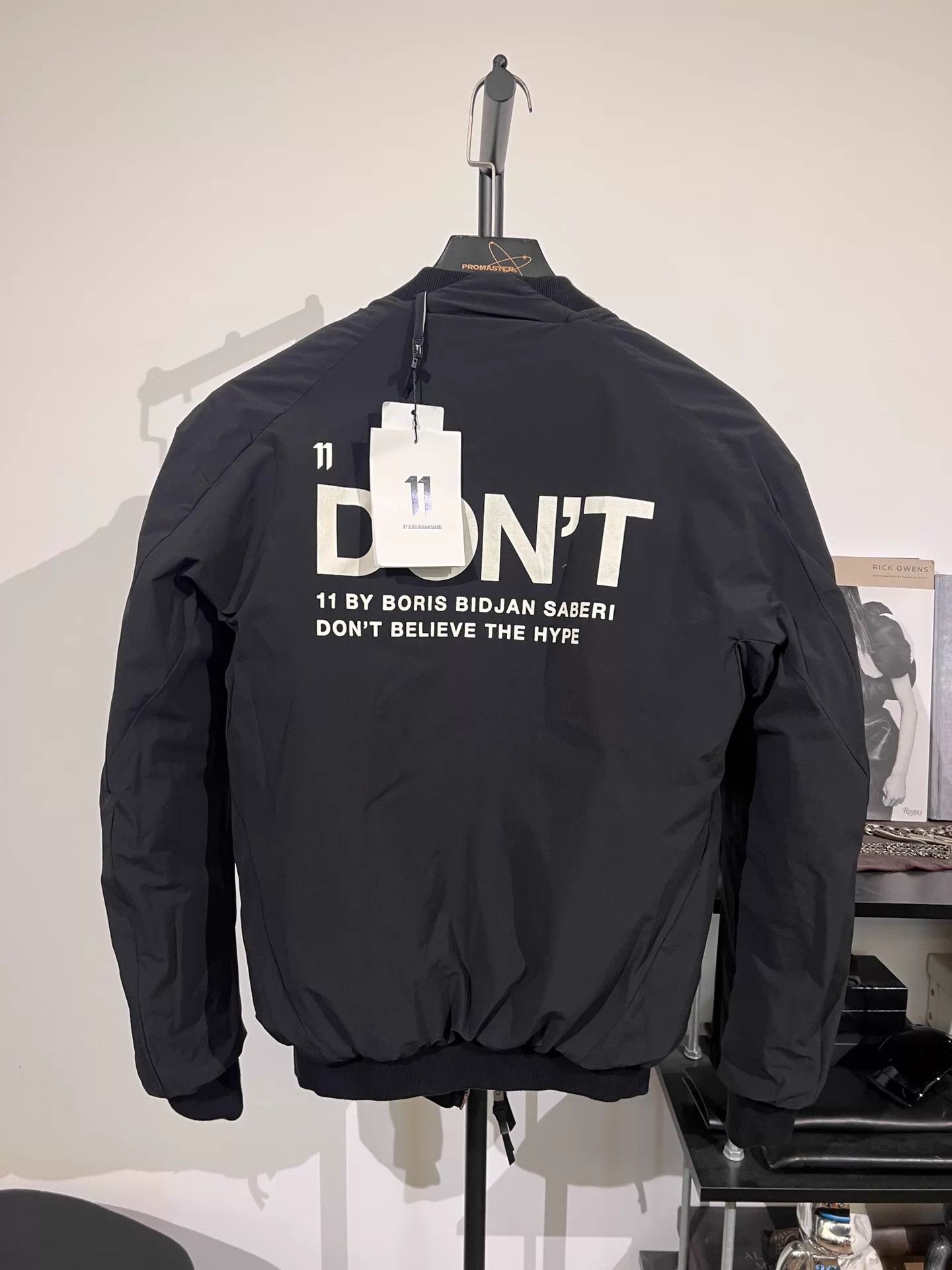 Boris Bidjan Saberi 11by bbs 2-tone Ma-1 padded flight jacket S Size US S / EU 44-46 / 1 - 1 Thumbnail