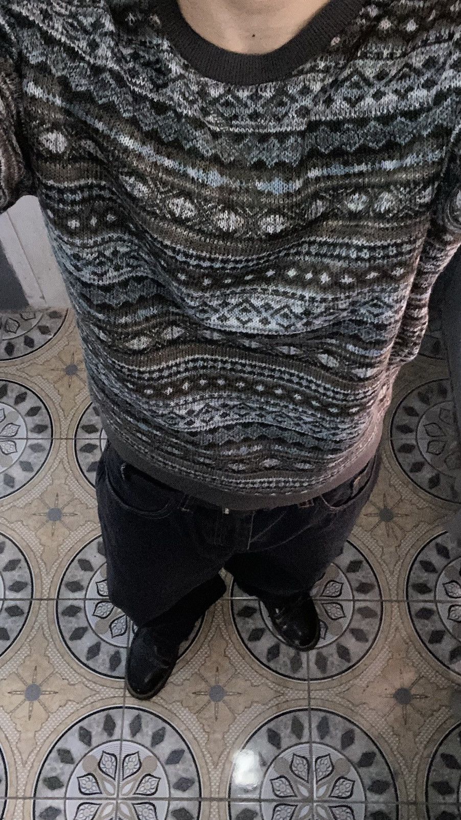 Other TOPTEN Vintage Fair Isle Knit Sweater - Grandpa Style. Size US M / EU 48-50 / 2 - 15 Thumbnail