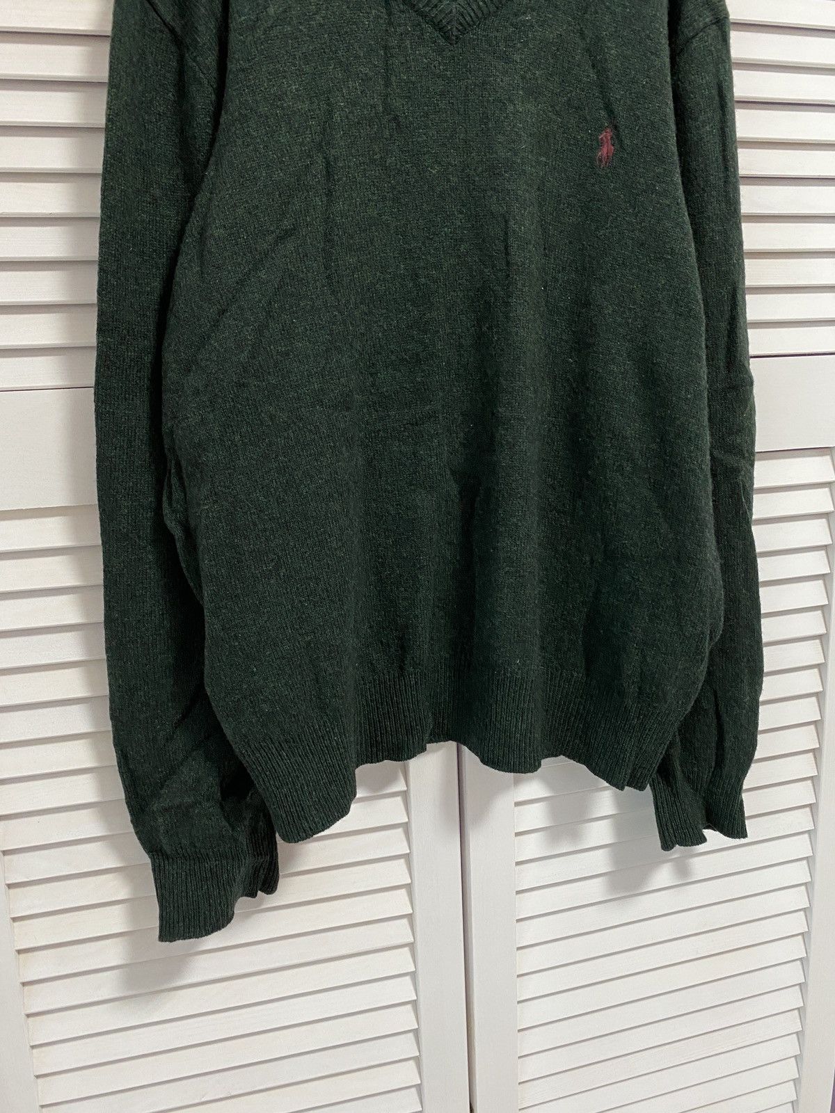 Polo Ralph Lauren × Ralph Lauren Vintage KnitWear Sweater Polo Ralph Lauren Casual OldMoney Size US XL / EU 56 / 4 - 2 Thumbnail