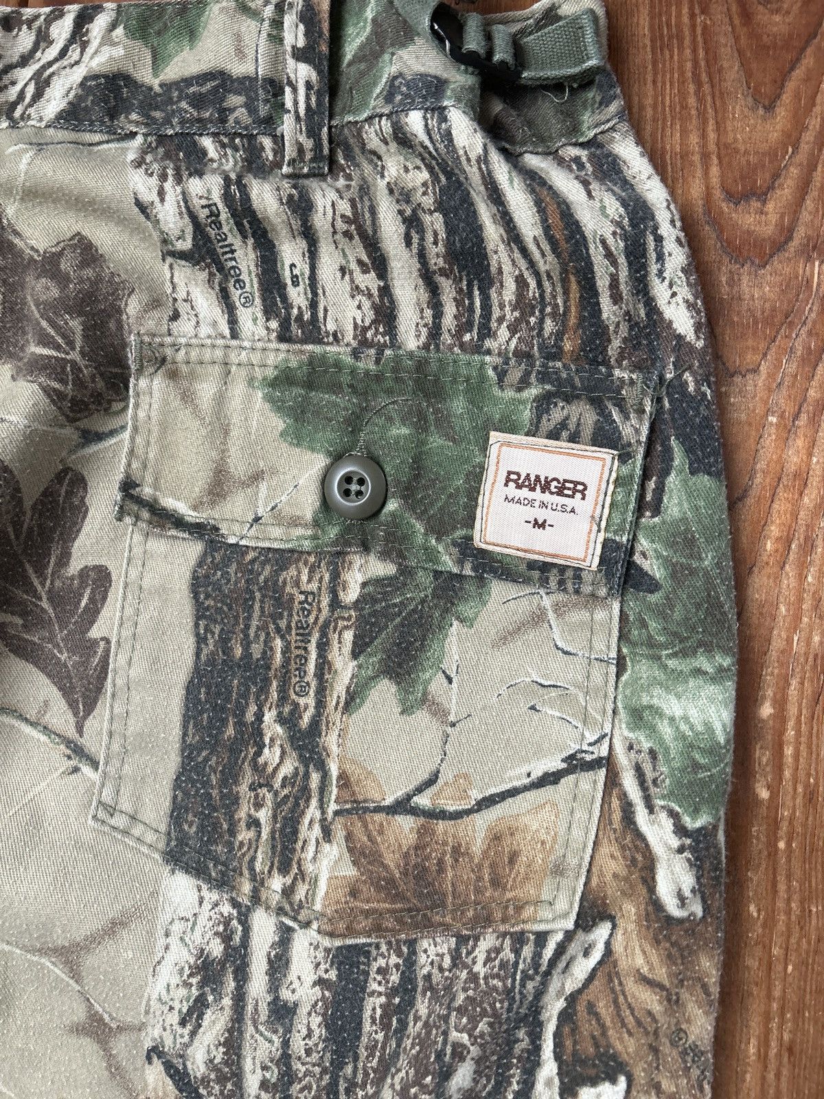 Realtree × Vintage Vintage 90s USA Real Tree Camo Ranger Cargo Pants Size US 32 / EU 48 - 3 Thumbnail