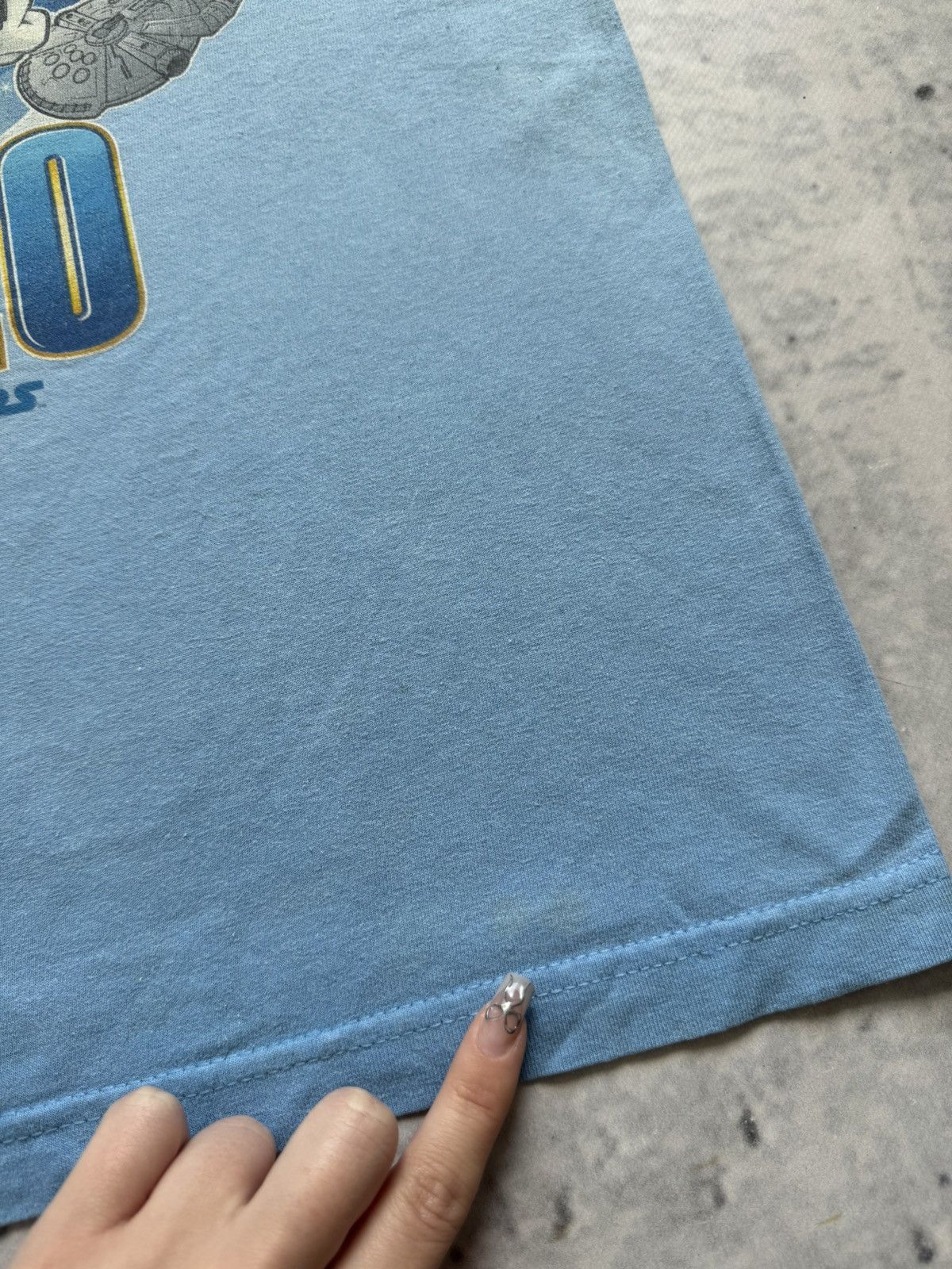 Vintage Funny Humor tee M&M’s blue t-shirt Size US M / EU 48-50 / 2 - 5 Thumbnail