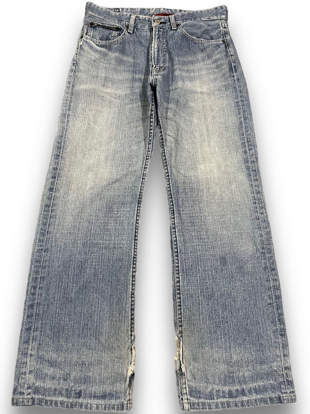 image of America x American Classics Vintage Bobson Chessking Baggy Denim in Blue, Men's (Size 32)
