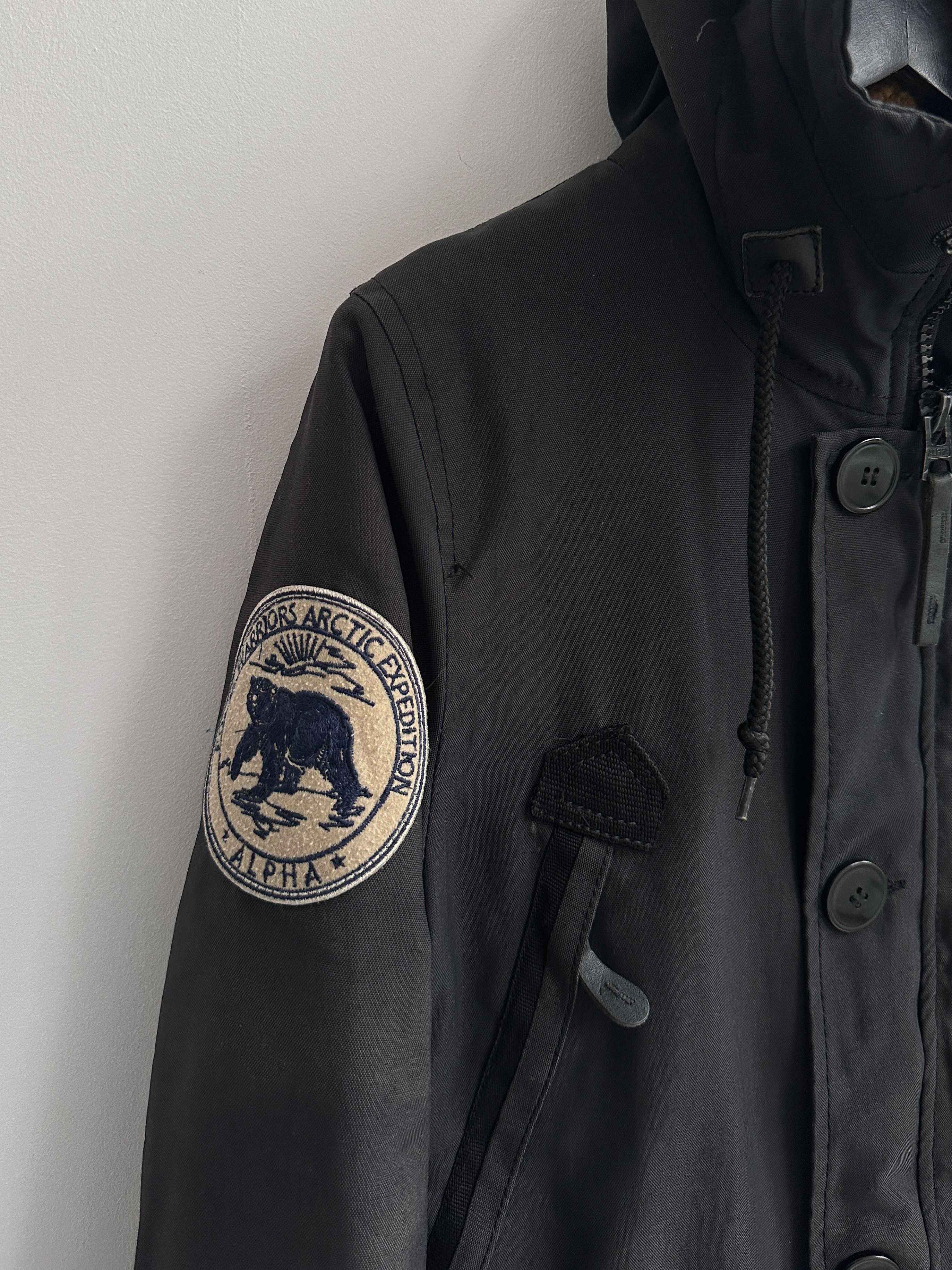 Alpha Industries × Vintage Alpha Industries Parka Coat Jacket Size M / US 6-8 / IT 42-44 - 7 Thumbnail