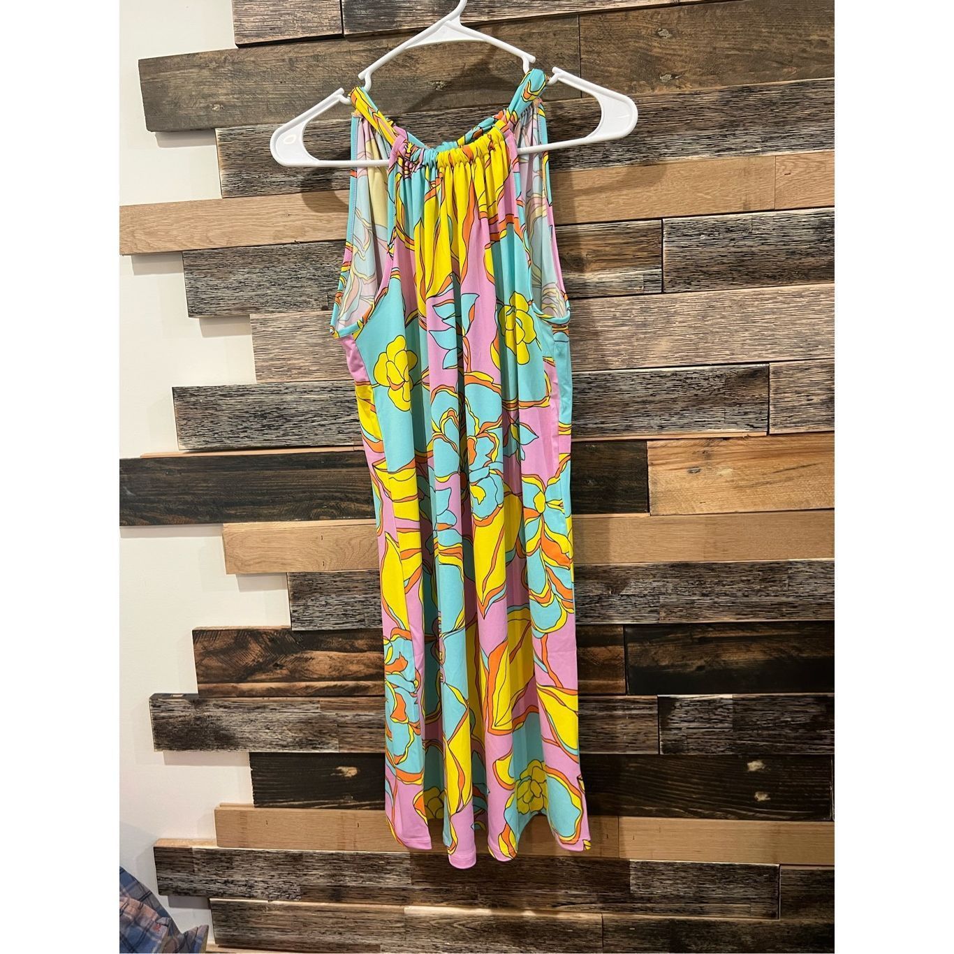 Trina Turk Trina Turk NWT Dress Tunic Swim Cover Up Stretchy Sz M Size M / US 6-8 / IT 42-44 - 2 Thumbnail