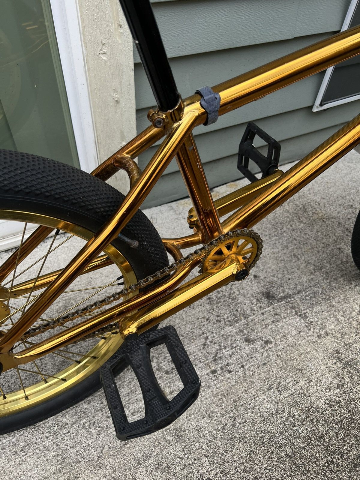 Fuck The Population FTP GOLD BMX CULT CREW 10 YEAR BIKE Size ONE SIZE - 14 Thumbnail