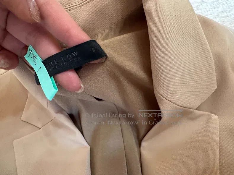 The Row The Row size 6 Light Khaki Pink Suit Size XXS / US 00 / IT 34 - 3 Thumbnail