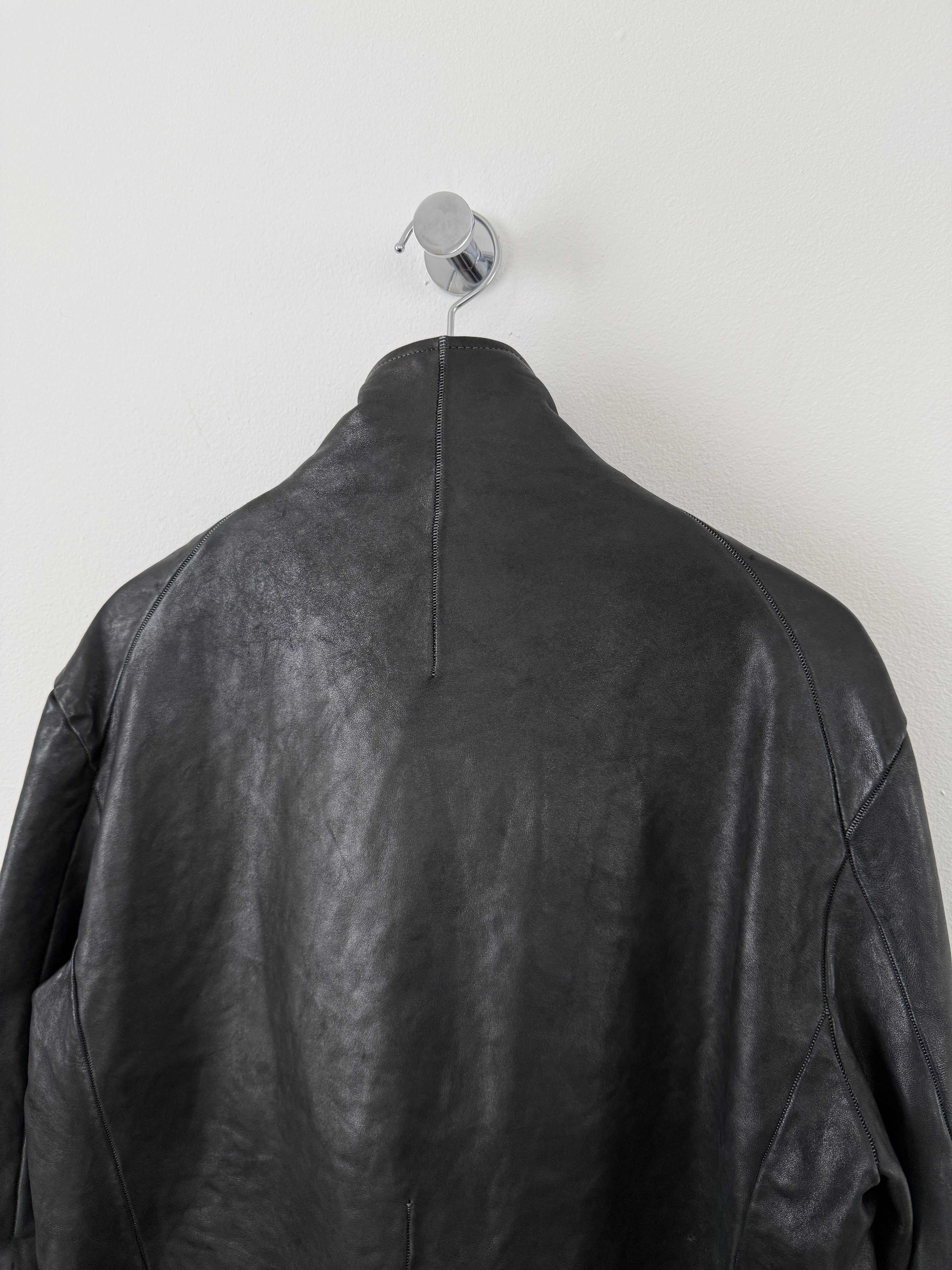 Carol Christian Poell Horse Leather Concealed Prosthetic Gloved Jacket Size US L / EU 52-54 / 3 - 16 Thumbnail