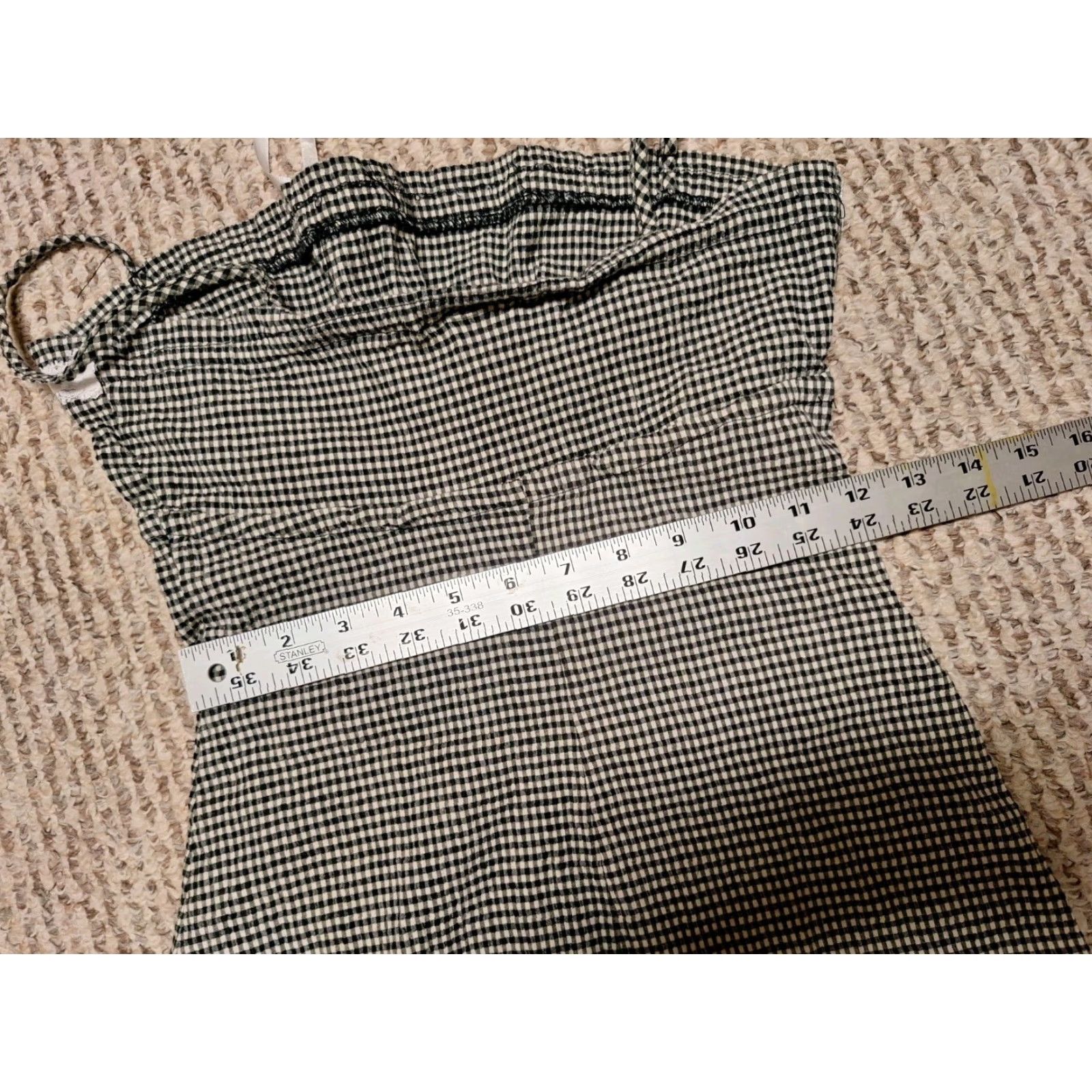 Vintage VINTAGE Rampage 90s Y2K Midi Tank Dress Women’s Size 3 Black Polka Dot Sleeveless Casual Party Cocktail Wedding Midi Dress Womens Size XS / US 0-2 / IT 36-38 - 6 Thumbnail