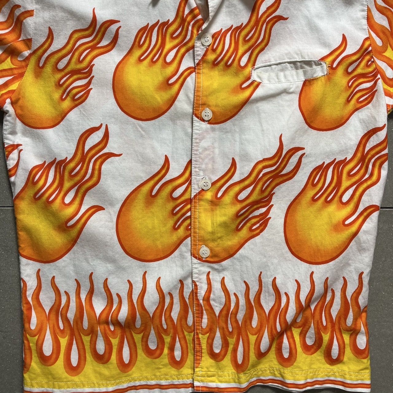 Other Solarcell Brand Flame Graphic Shirt Size M / US 6-8 / IT 42-44 - 3 Thumbnail