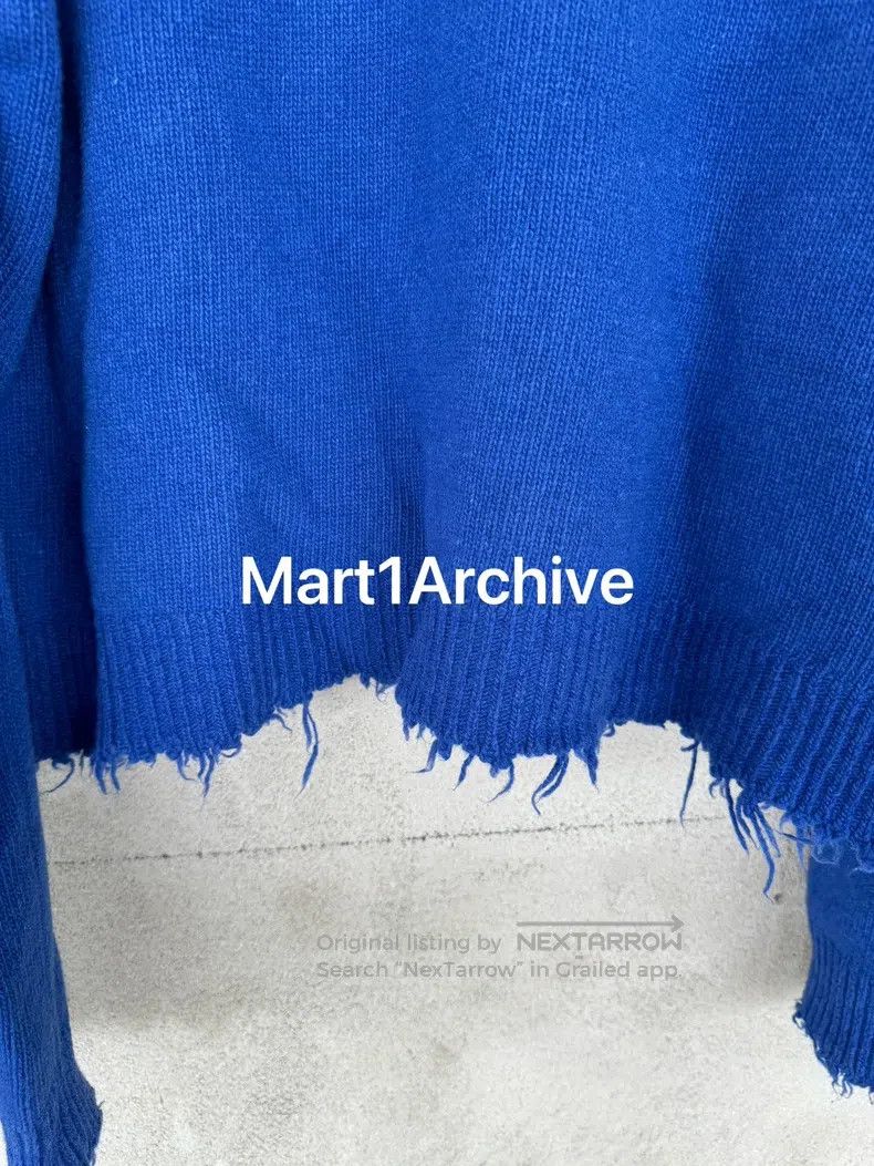 Vetements VETEMENTS Frilled distressed sweater Size US XS / EU 42 / 0 - 4 Thumbnail