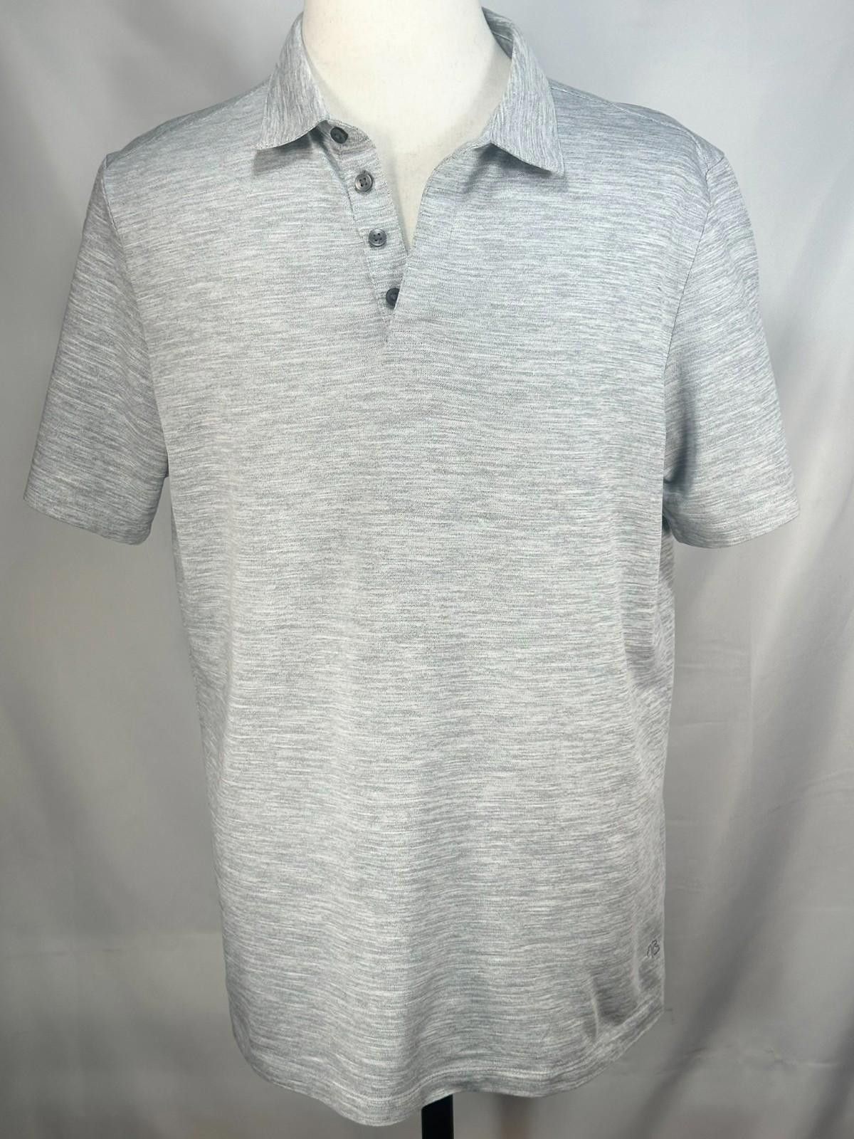 Robert Barakett Robert Barakett 1/4 Button Payne Cover Placket Gray Mens XL Size US XL / EU 56 / 4 - 1 Thumbnail
