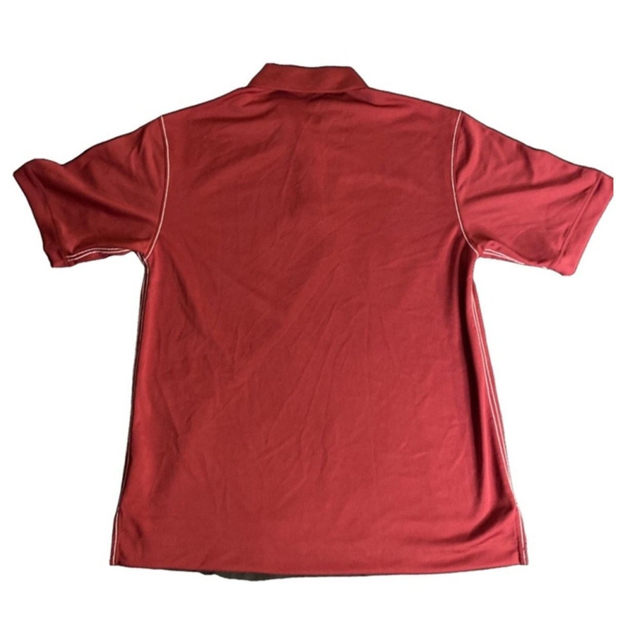 Nike Classic Red Dri-FIT Polo Shirt Nike Golf Tennis Activewear L Size US L / EU 52-54 / 3 - 3 Thumbnail
