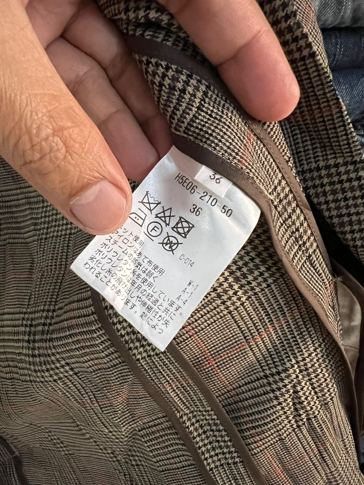 Mackintosh MACKINTOSH PHILOSOPHY TARTAN DOUBLE BUTTON JACKET Size US S / EU 44-46 / 1 - 15 Thumbnail