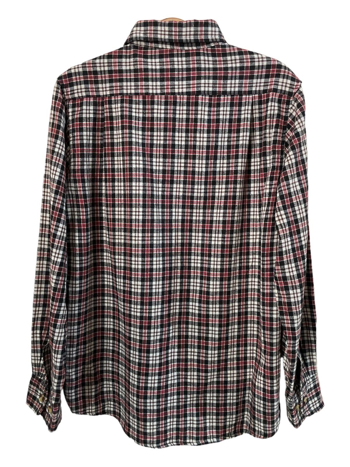 Flannel × Japanese Brand Vintage Fresco Travis Scott Style Tartan Plaid Flannel Size US M / EU 48-50 / 2 - 2 Thumbnail